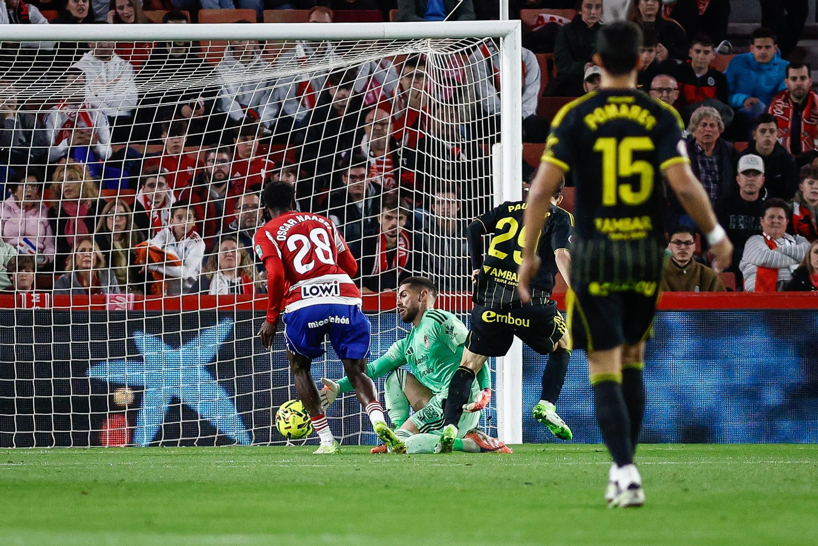 Las mejores imágenes de la victoria del Granada CF ante el Zaragoza