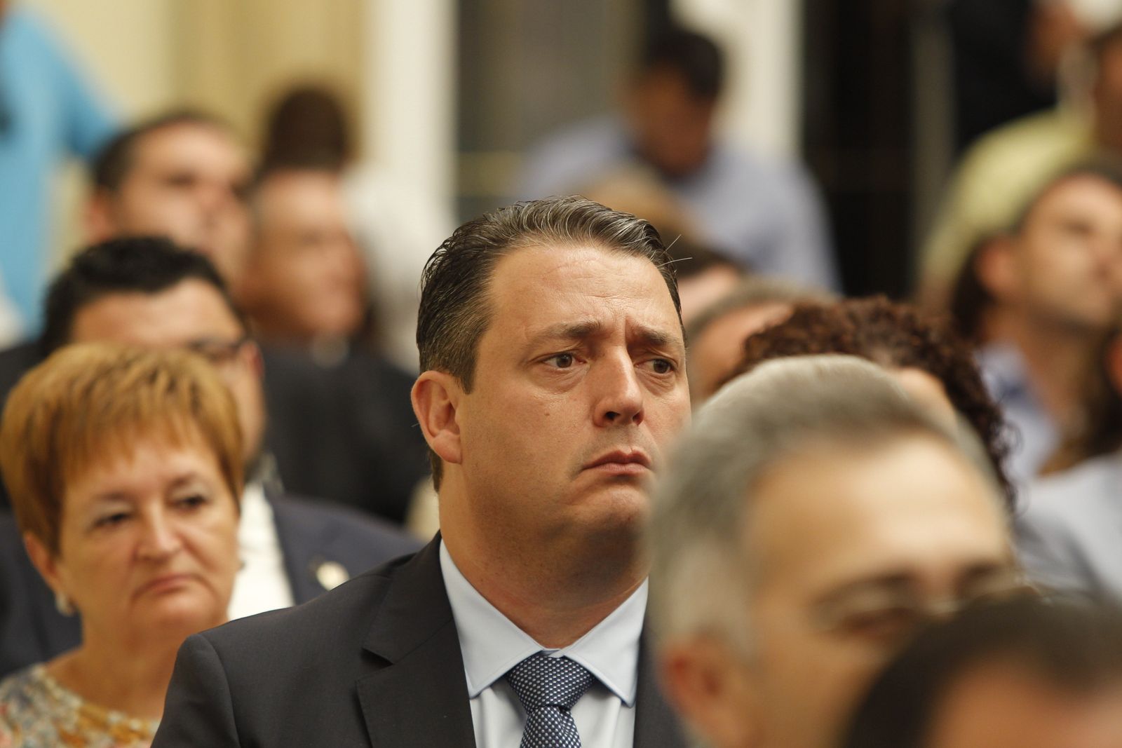 Pleno investidura Presidente Diputación de Almería. Javier Aureliano García