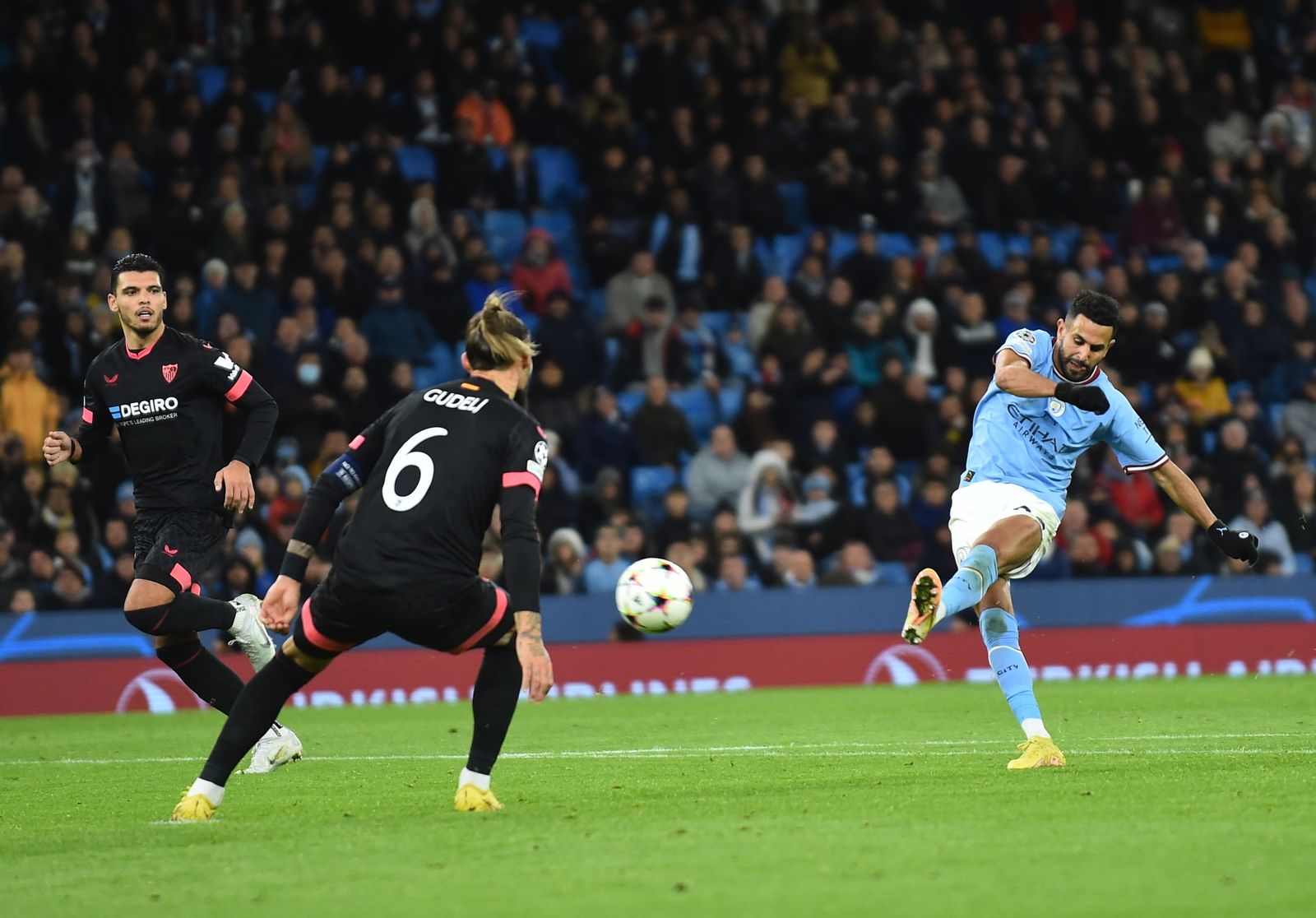 Las fotos del Manchester City-Sevilla de Champions