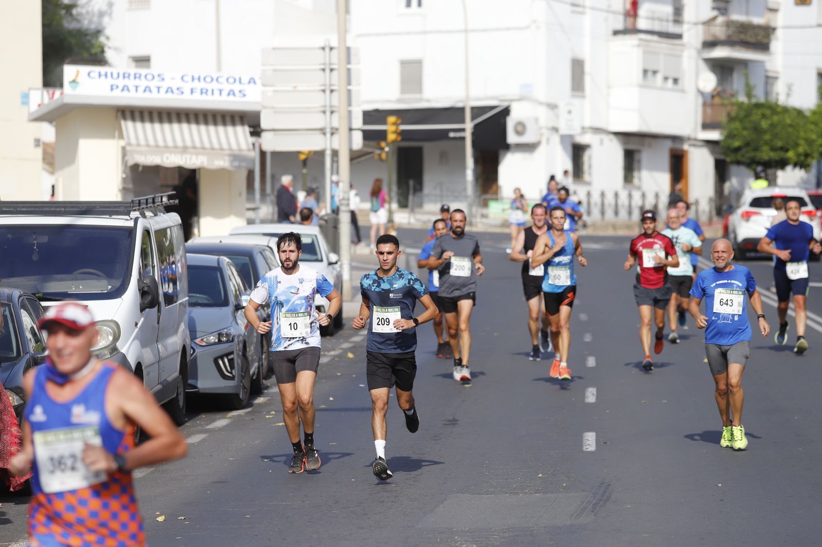 Las imágenes de la vuelta a Huelva de atletismo