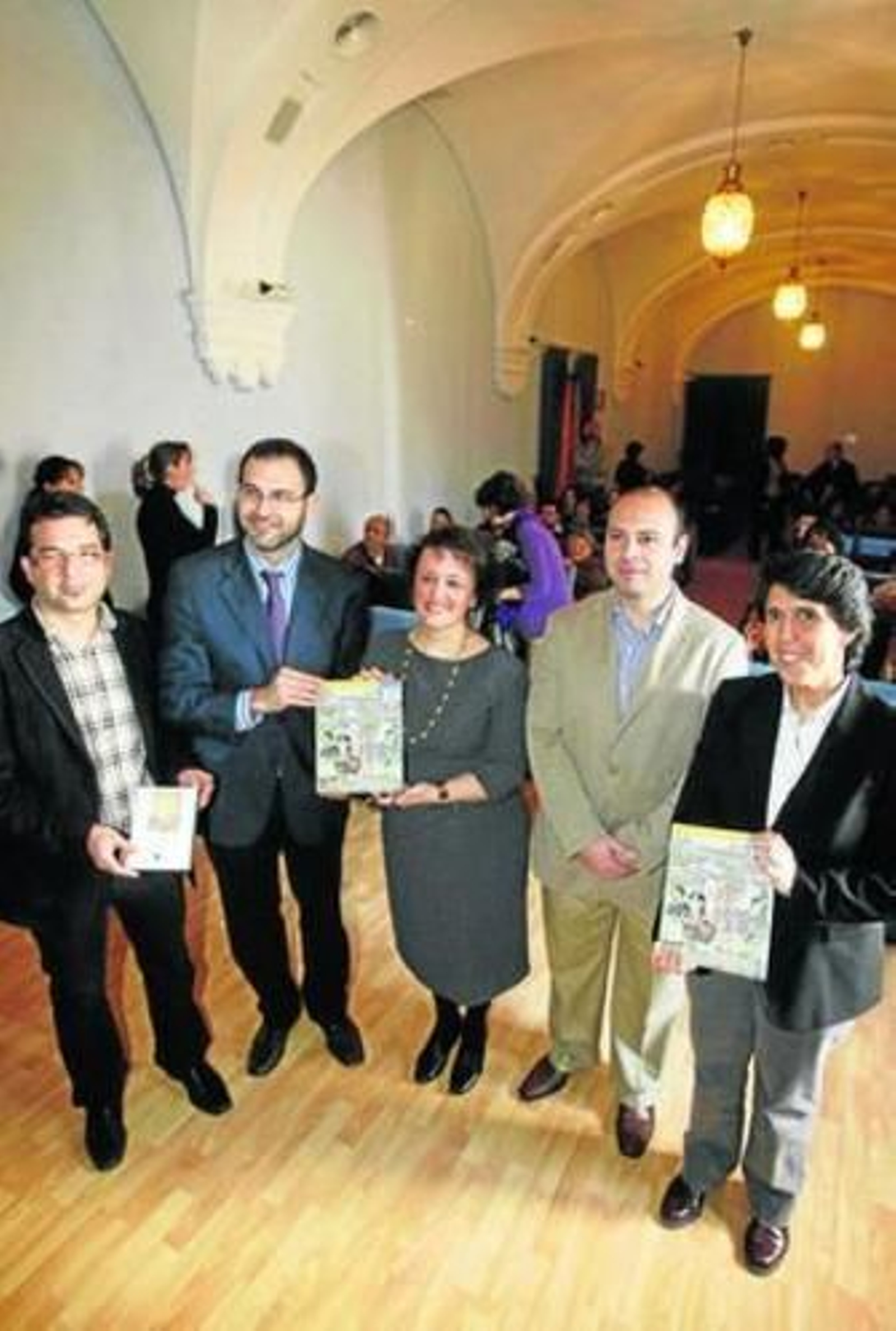 La presentación de la obra, ayer, en Córdoba.