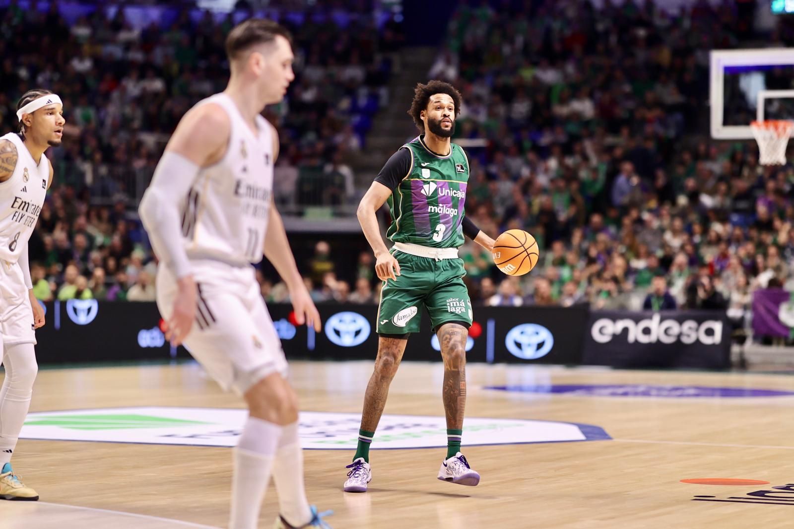 Unicaja-Real Madrid, en fotos