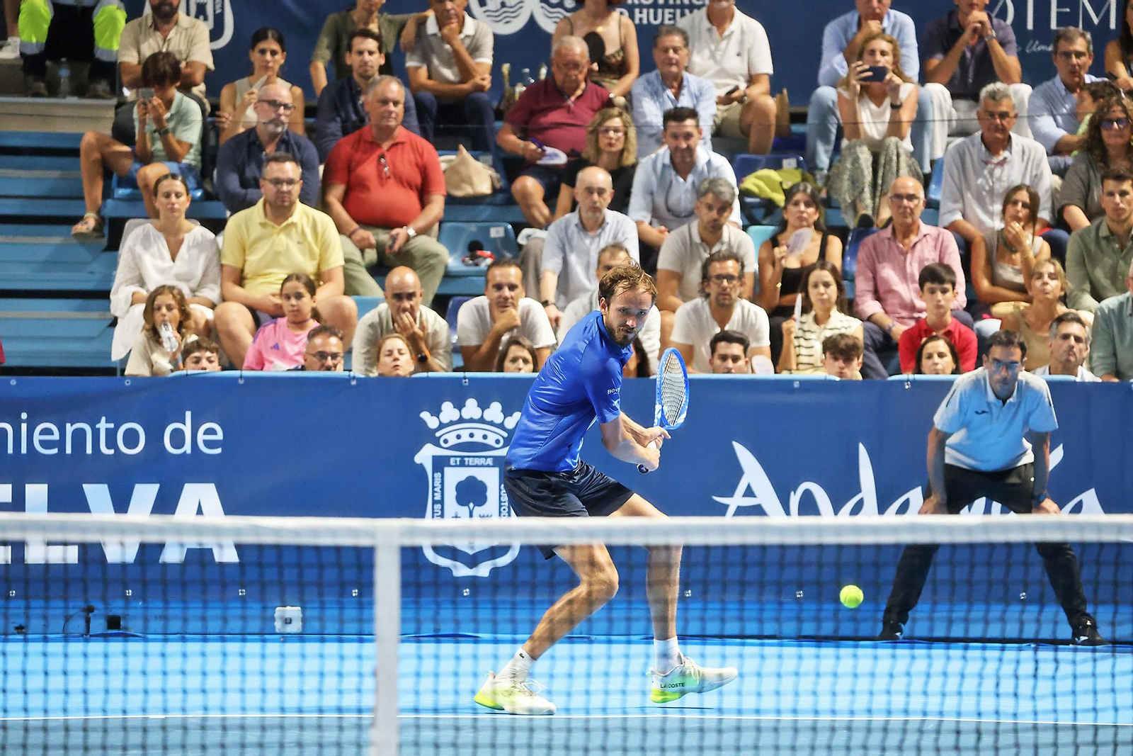 Imágenes de la final masculina de la Copa del Rey de tenis entre Daniil Medvedev y Alejandro Davidovich