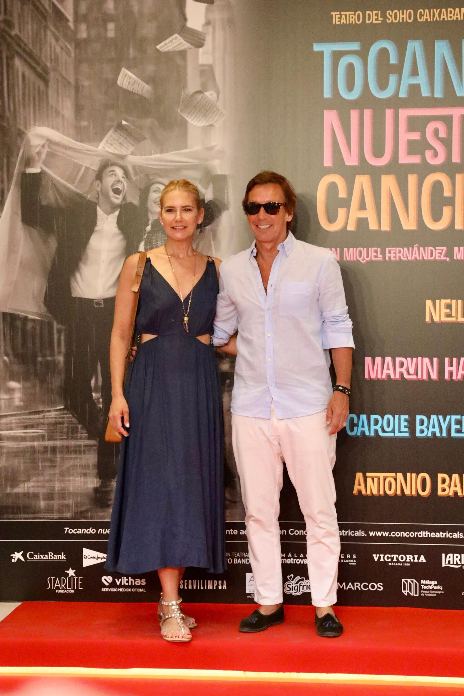 El estreno de 'Tocando nuestra canción', el nuevo musical de Antonio Banderas, en fotos