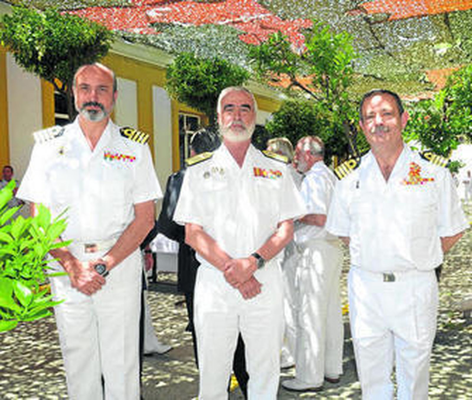 José Ramón Fernández de Mesa, Santiago Bolíbar y Juan Antonio Aguilar Cavanillas.