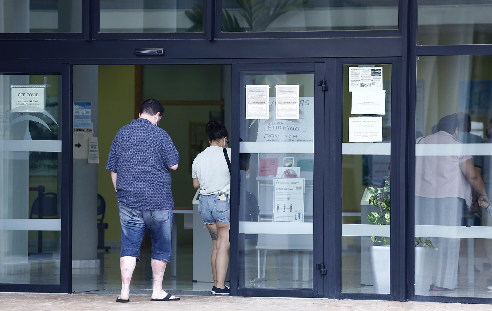Un centro de salud de Málaga capital.
