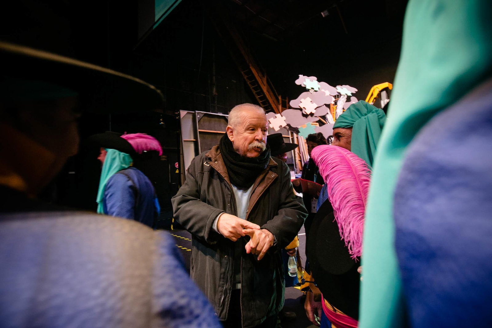 Ambiente en la quinta función clasificatoria