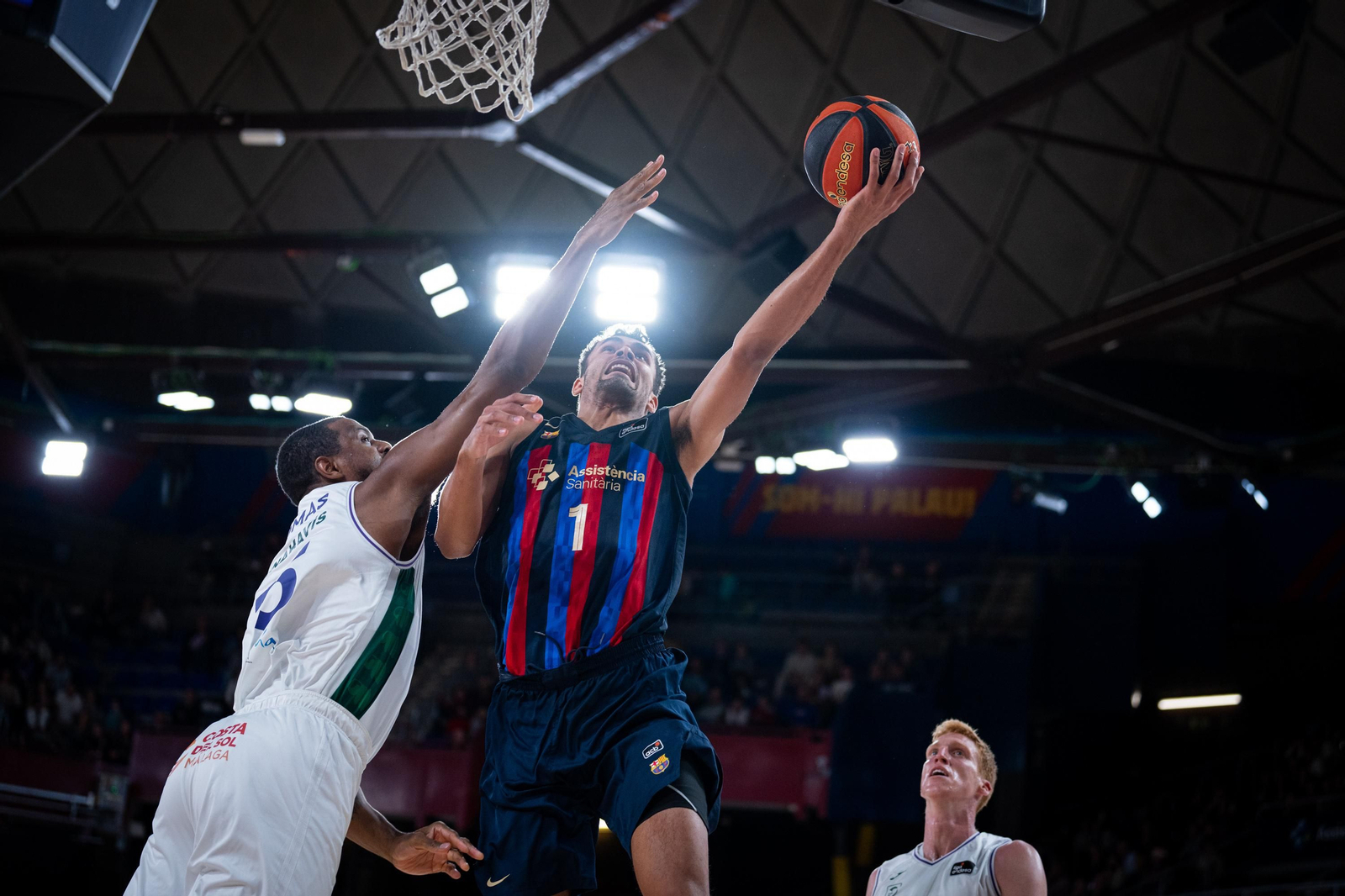 Imagen del partido de ida. Imagen del partido de ida.