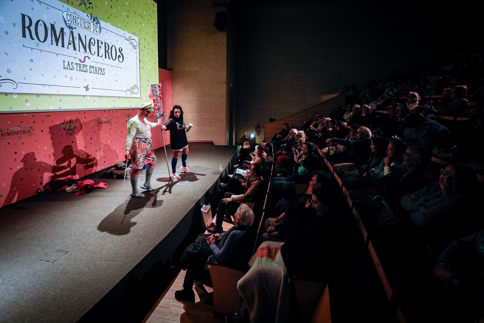 Carnaval en San Fernando: gran ambiente en el Concurso de Romanceros
