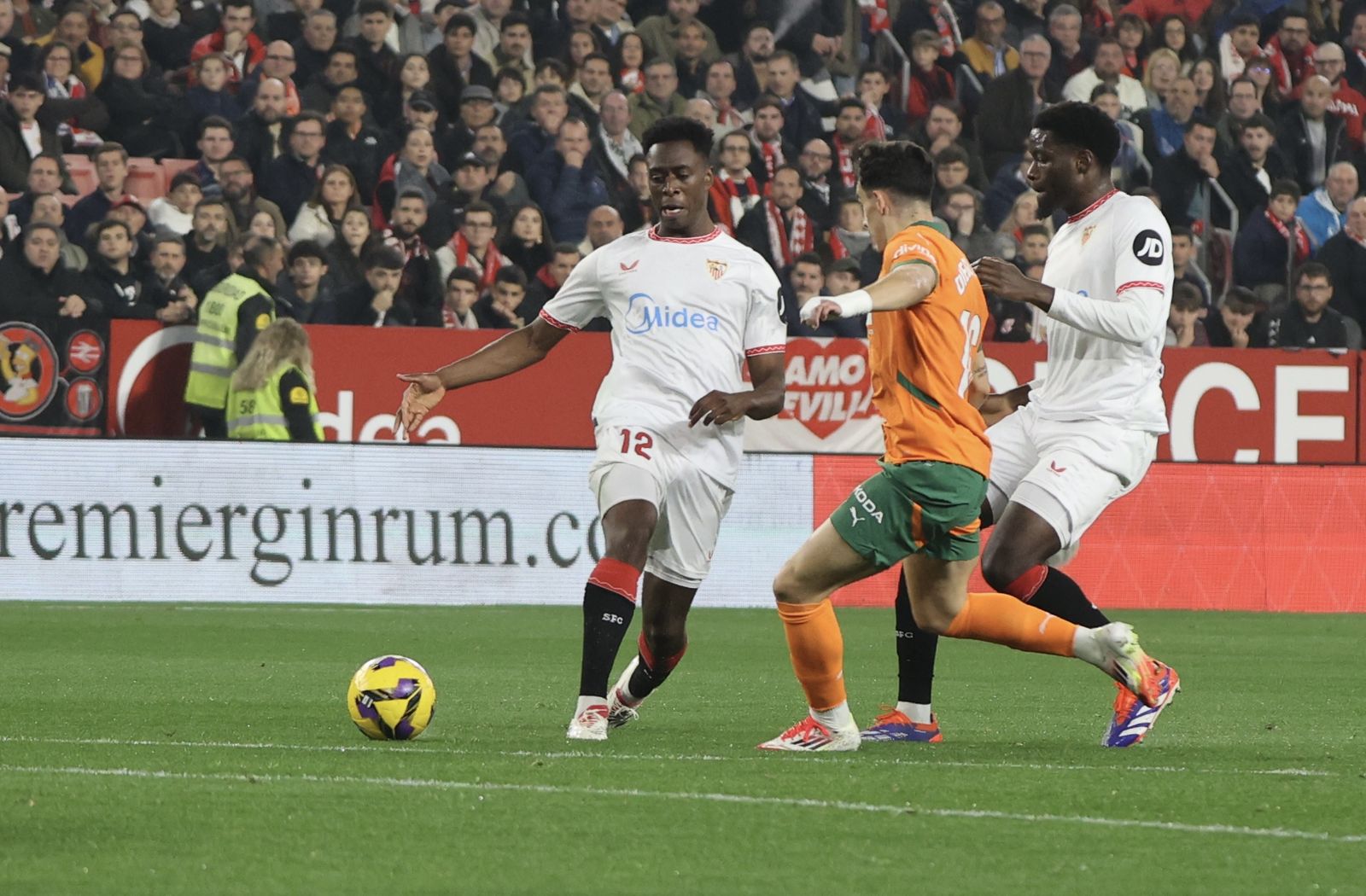 Las mejores imágenes dep partido Sevilla Valencia