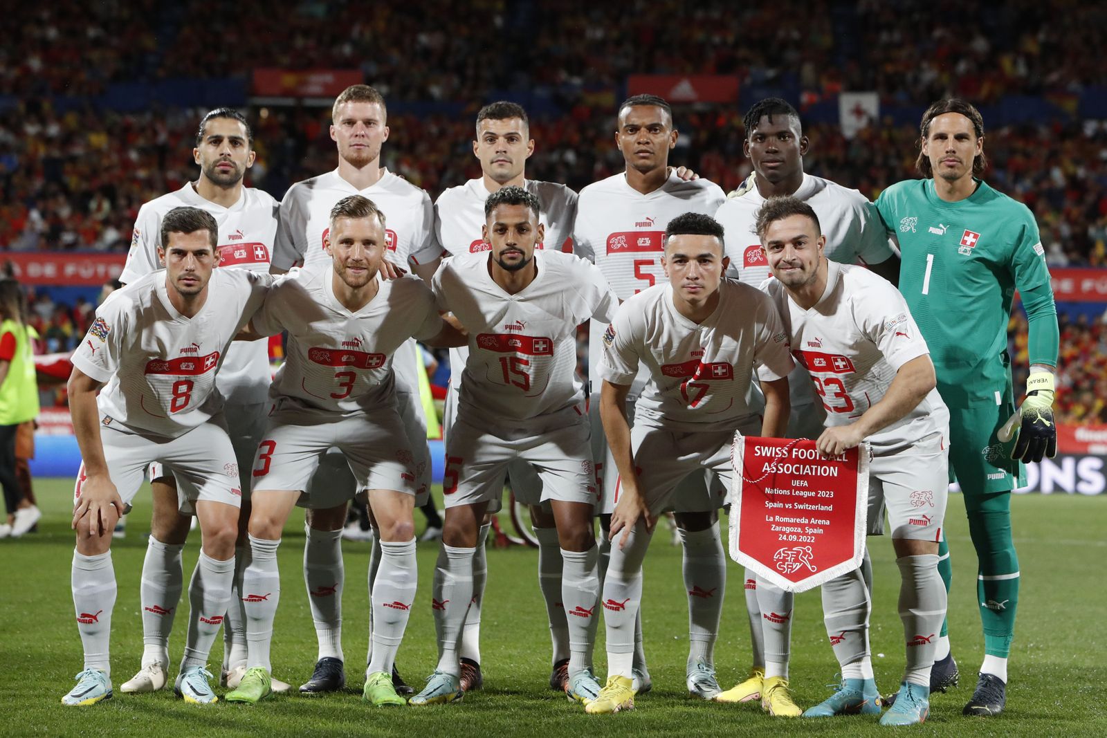 Las imágenes del España-Suiza