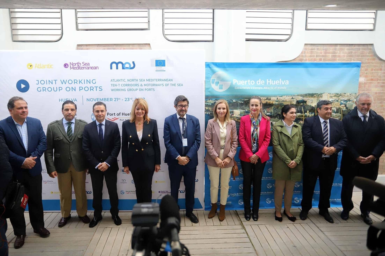 Imágenes de la jornada de los Corredores Europeos Atlántico, Mar del Norte-Mediterráneo y Autopistas del Mar
