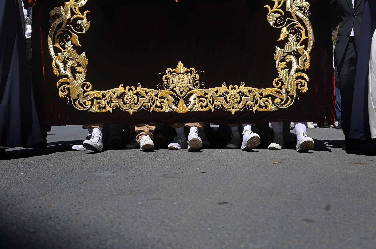 Domingo de Ramos: Imágenes de la Hermandad de la Redención