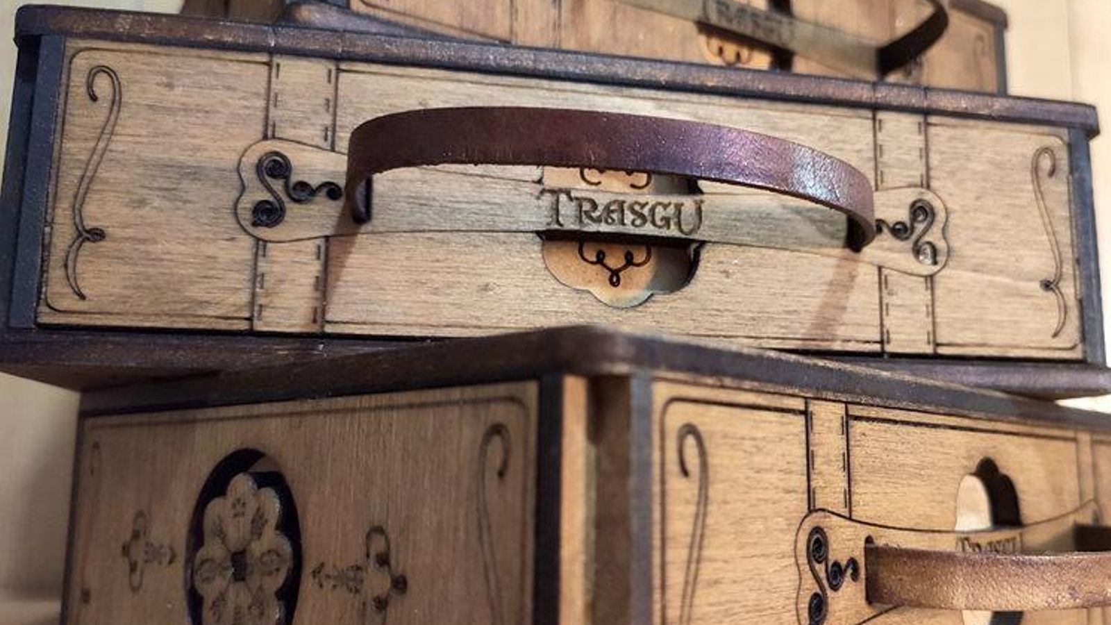 El juego de mesa 'Trasgu'.