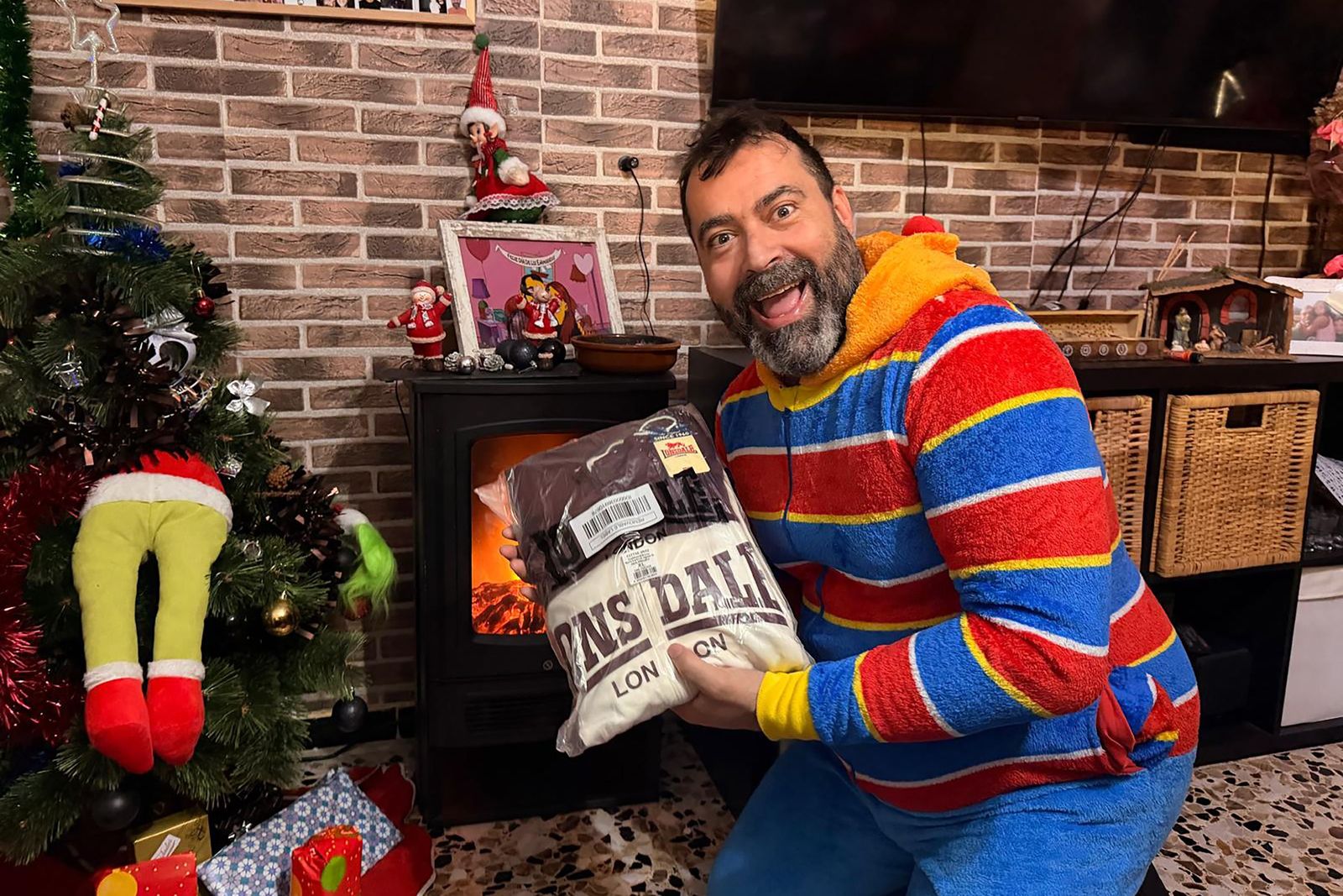 Las fotos de los juegos en la calle y ambiente en el día de Reyes