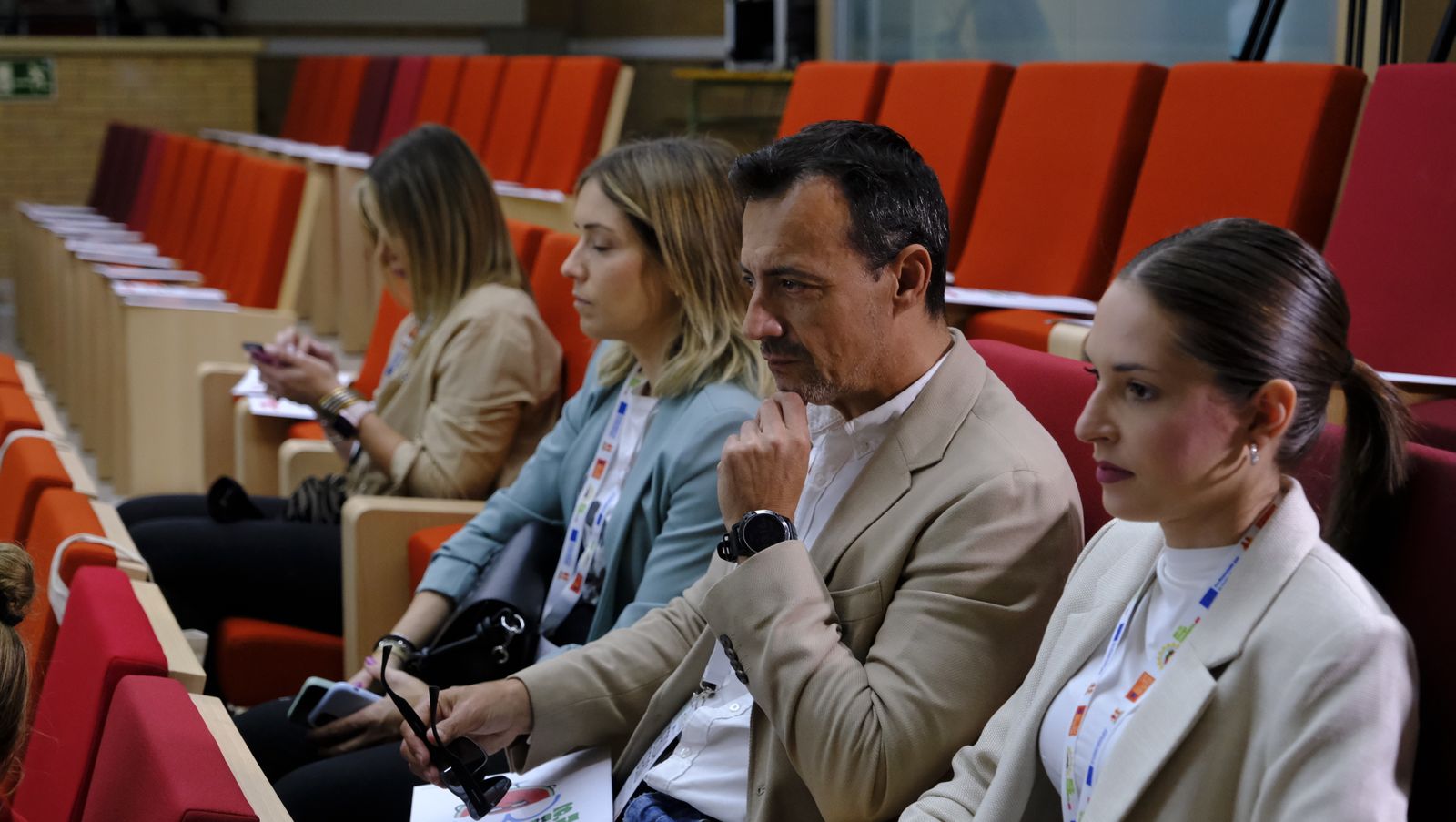 Imágenes de las jornadas sobre invernaderos de Hortispaña en la Universidad de Almería