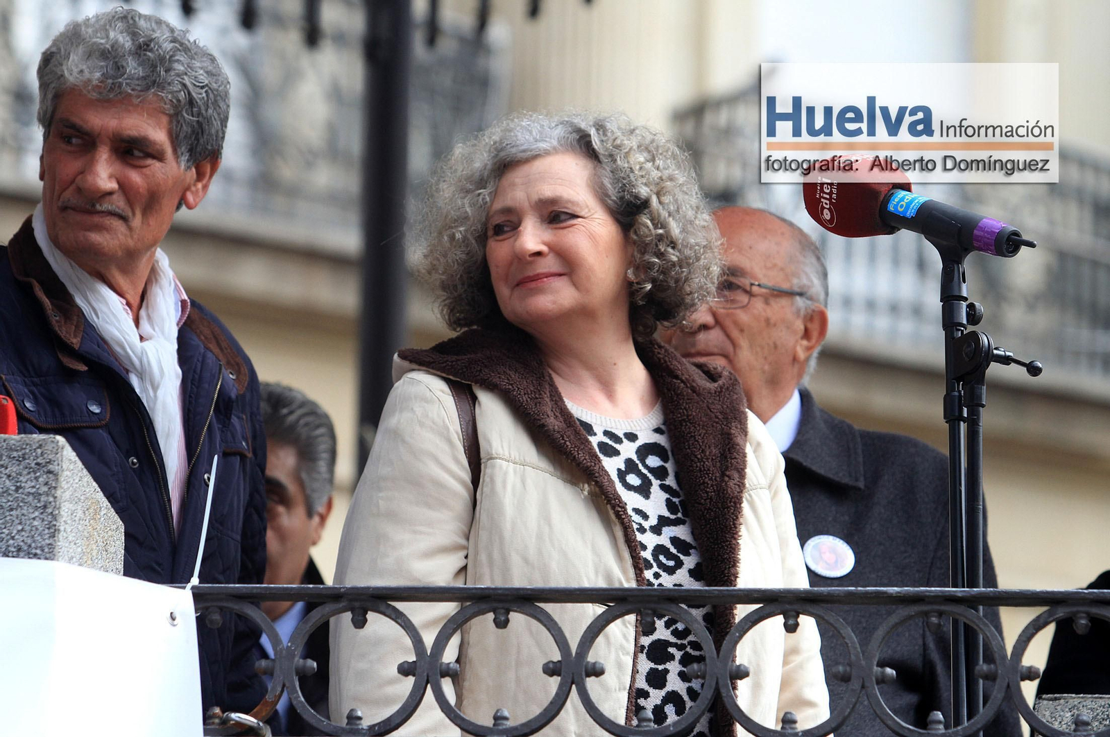 Imágenes de la manifestación contra la derogación de la prisión permanente revisable celebrada en Huelva