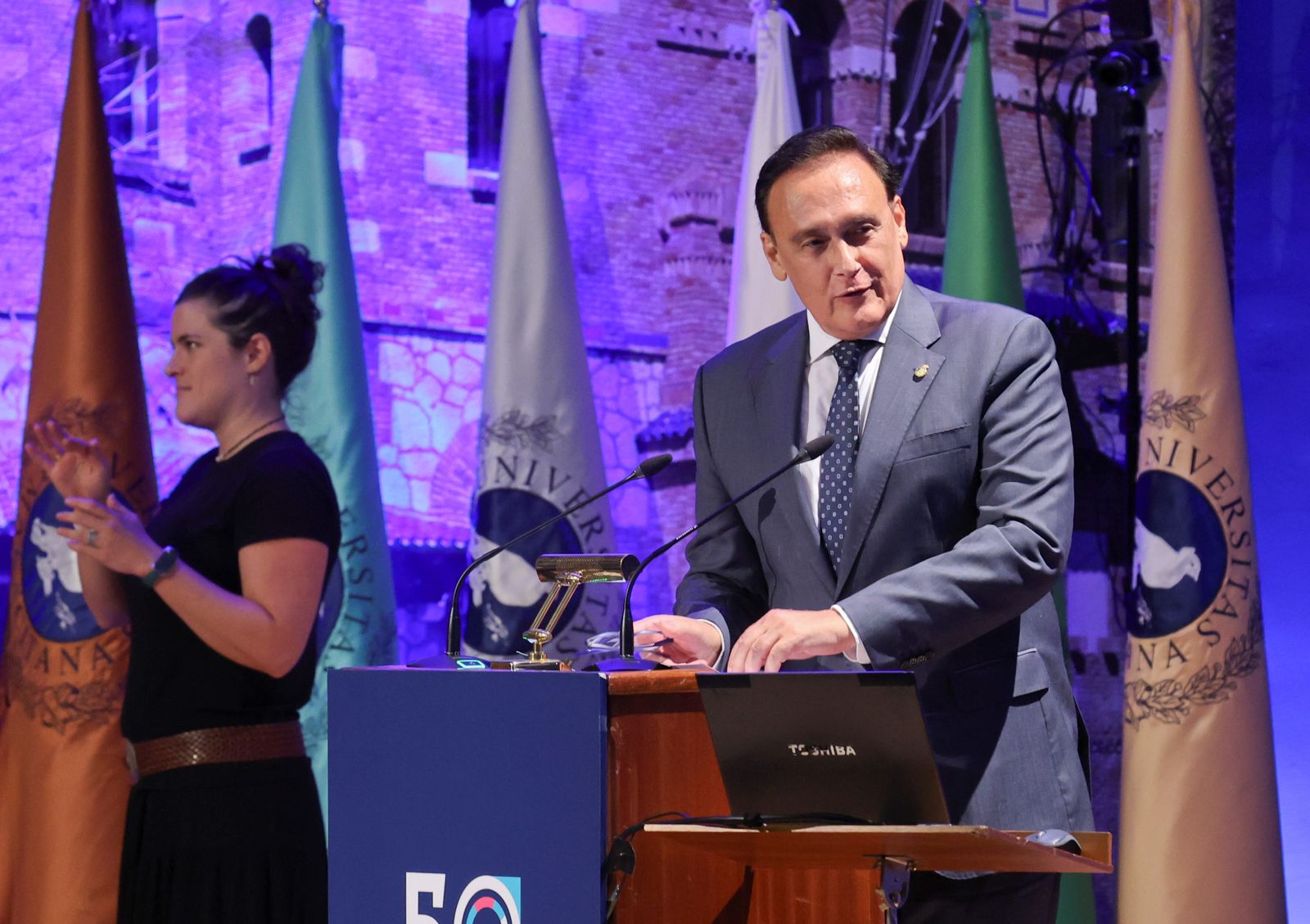 Apertura oficial del curso en la Universidad de Málaga en imágenes