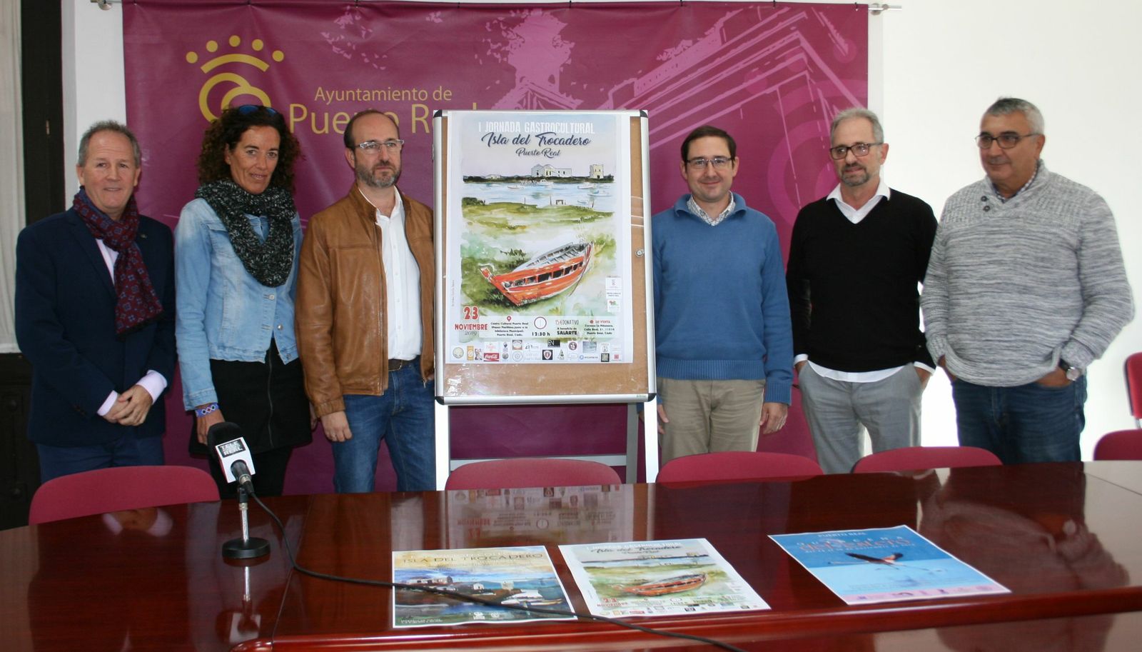 Presentación del cartel de la Primera Jornada Gastrocultural