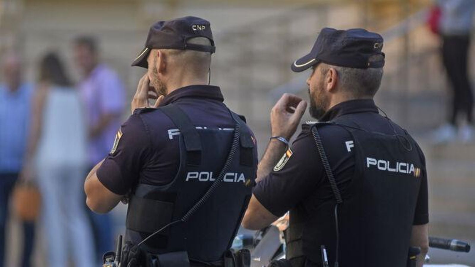 Agentes de la Policía Nacional