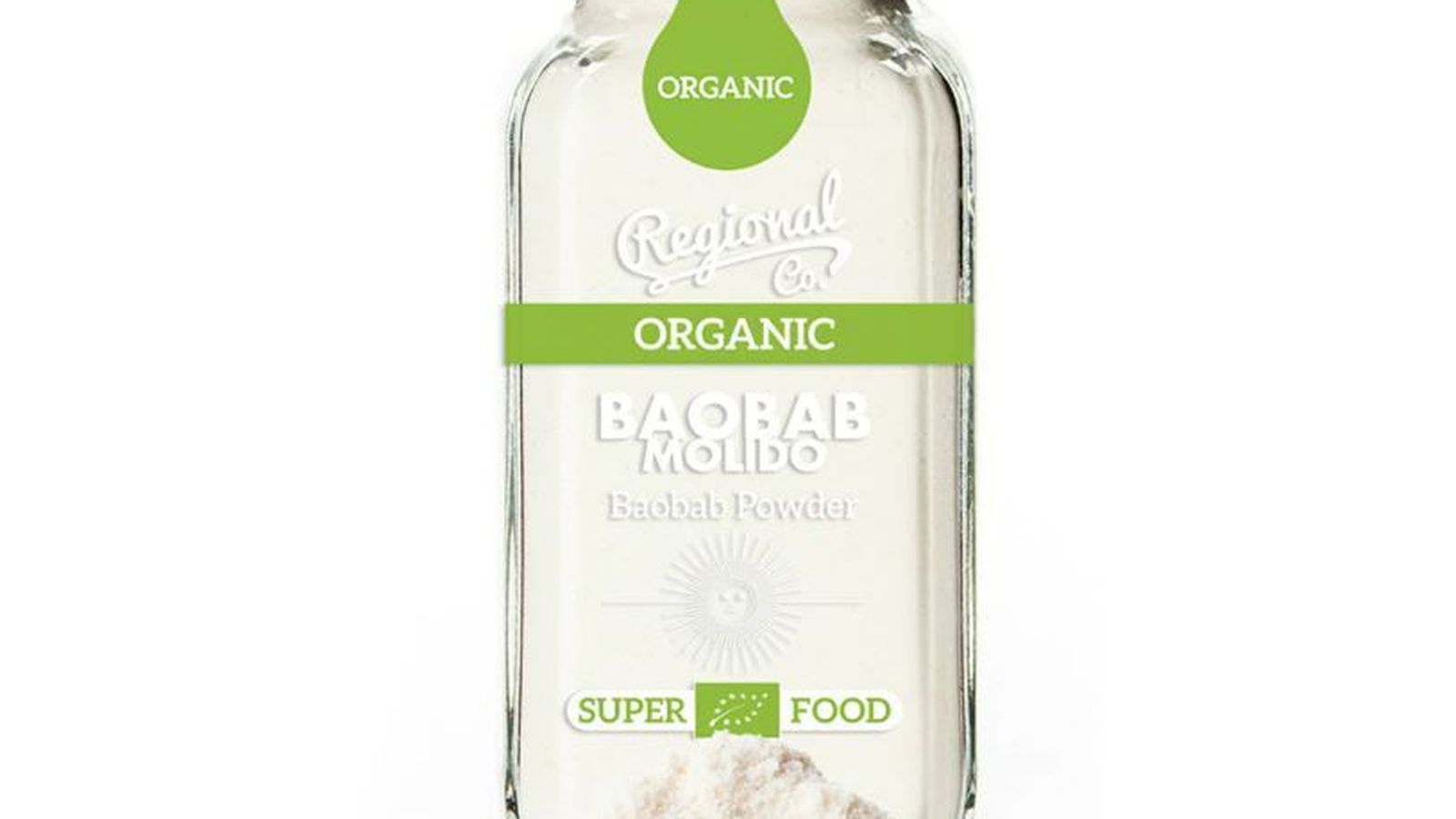 Baobab orgánico molido y ecológico de Regional Co.