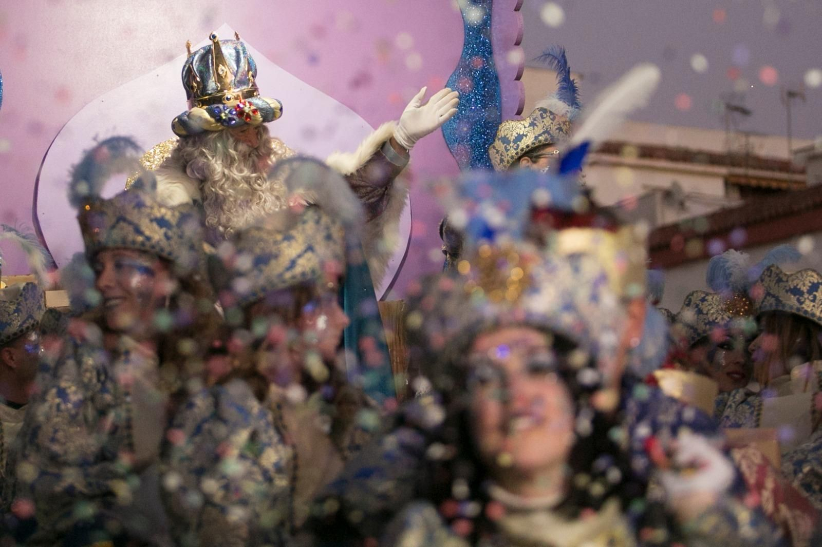 Las imágenes de las cabalgatas de Reyes en la provincia de Málaga