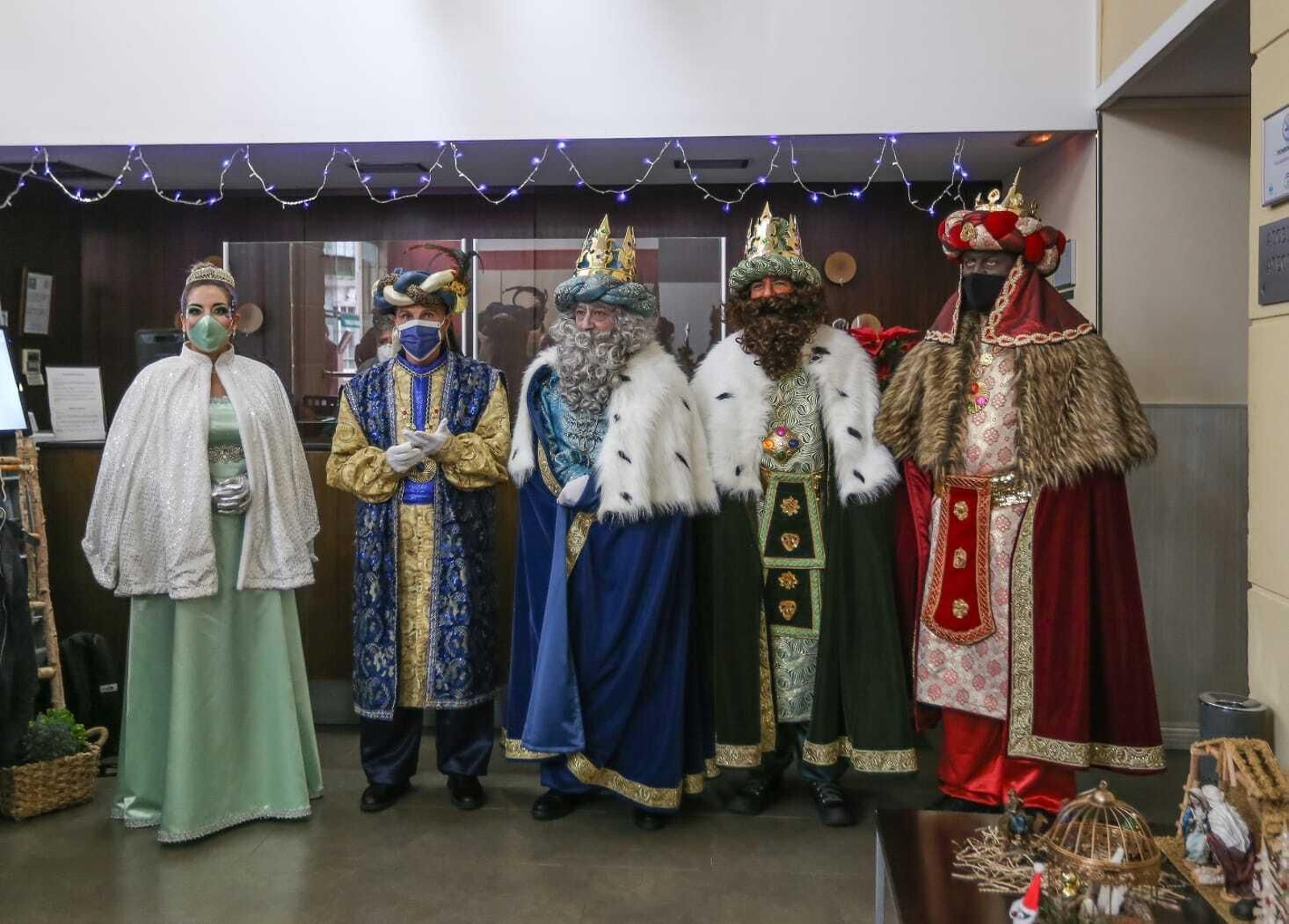 Las imágenes de los Reyes Magos en San Fernando