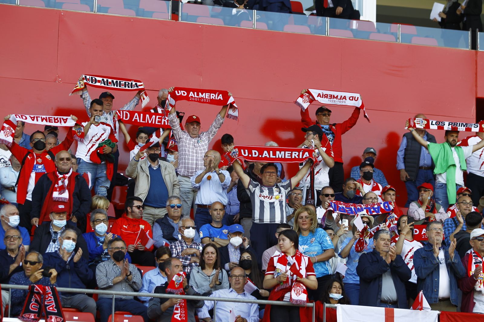 Imágenes del partido U.D. Almería-S.D. Amorebieta