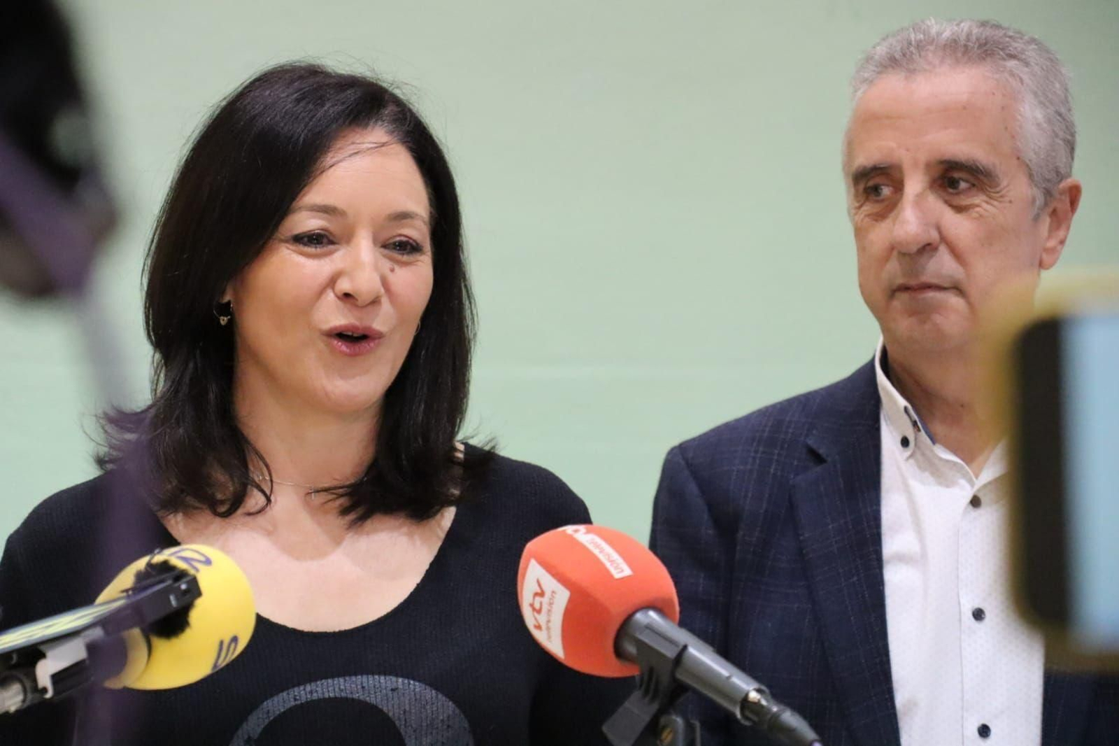 Rafi Crespín y Juan Pérez, en Lucena.