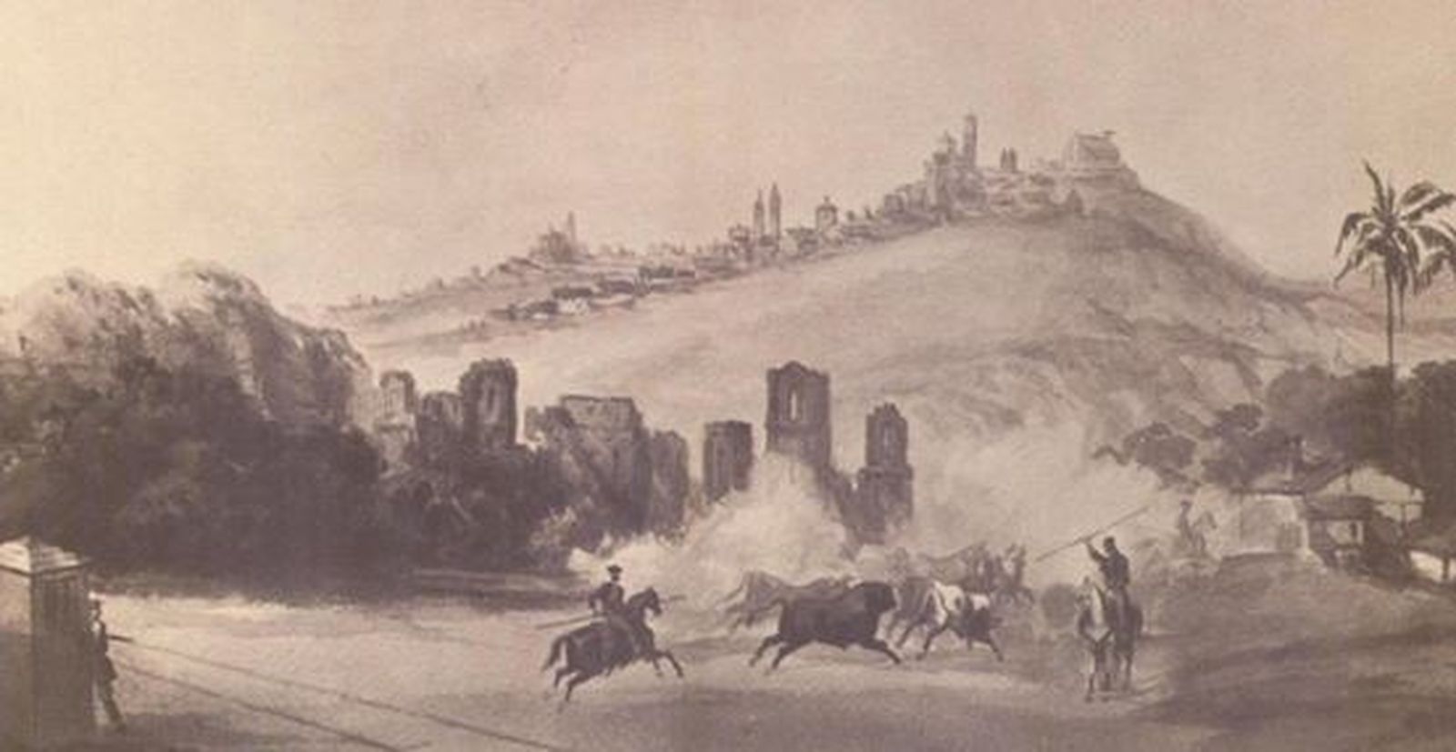 Cartel de la exposición sobre los Sucesos de Montilla en la Casa de las Aguas.