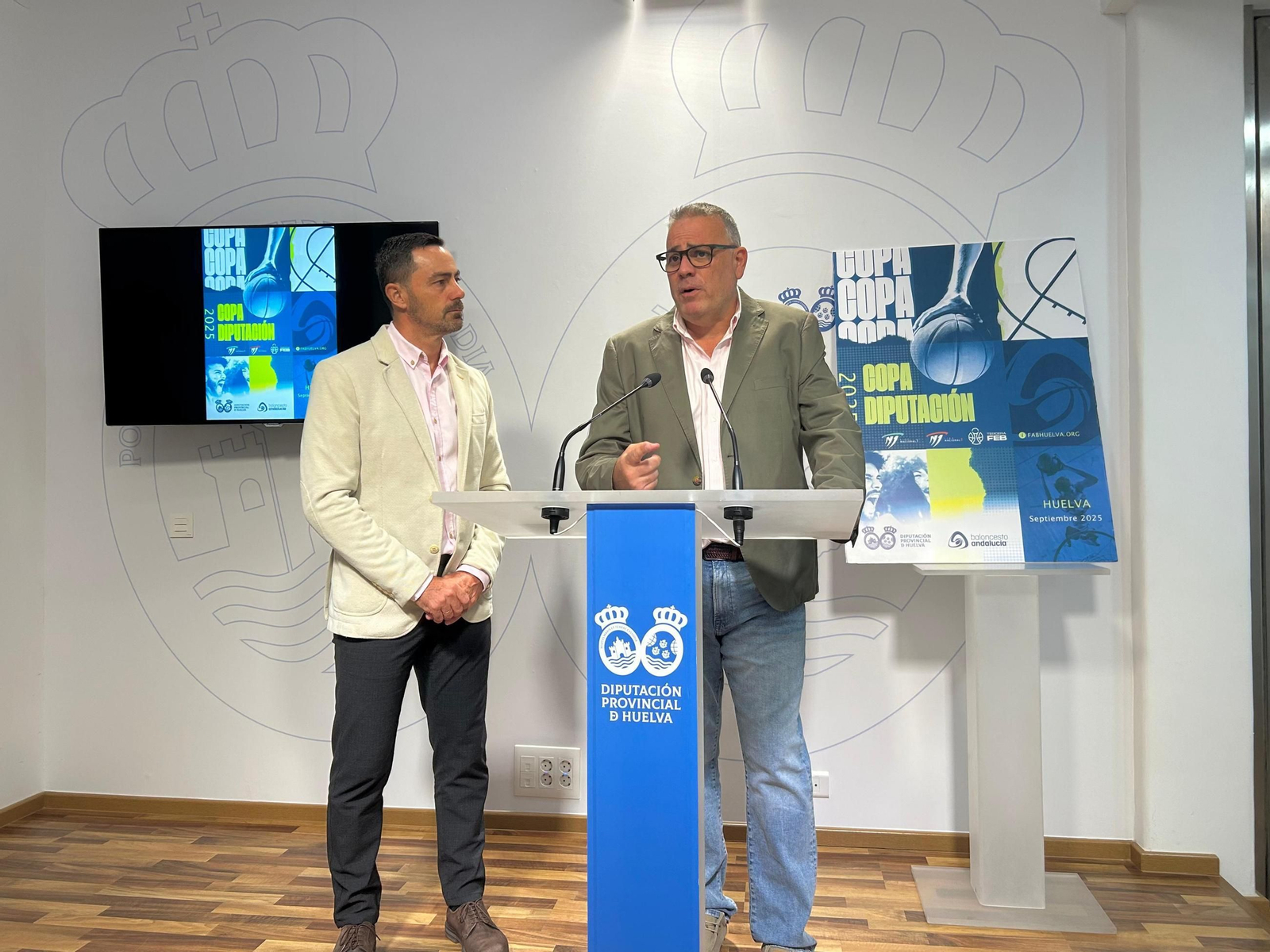 Presentación del Trofeo Diputación de Baloncesto 2025.