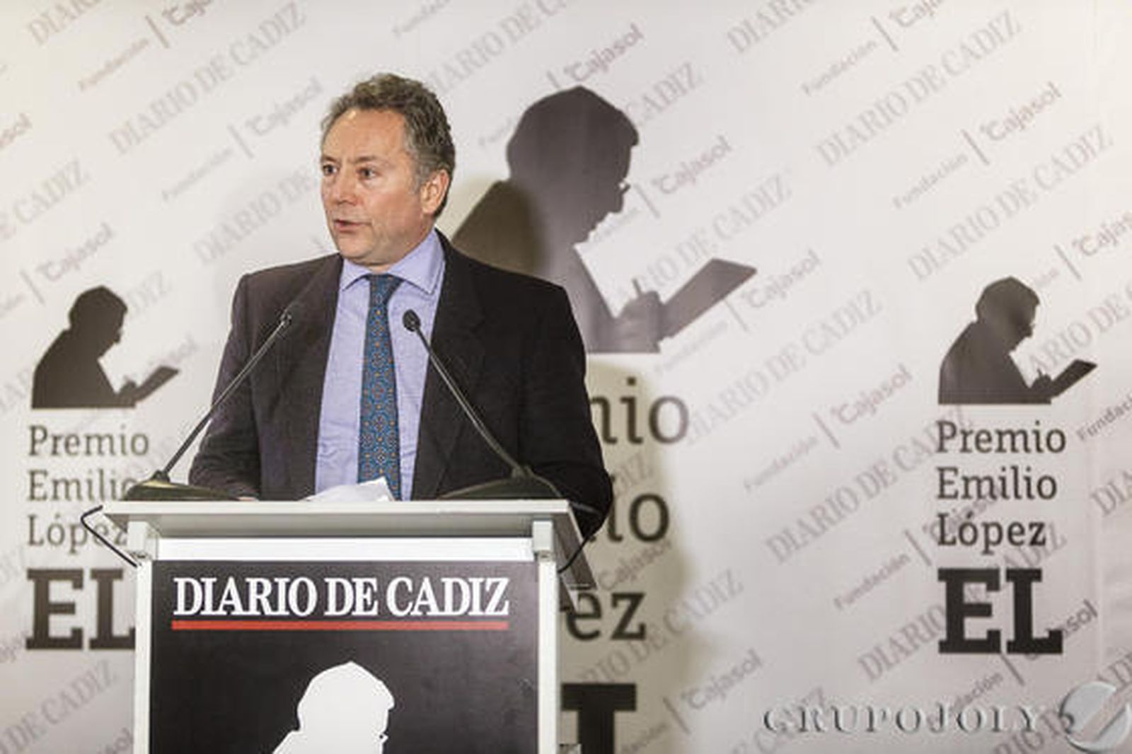 El presidente del Grupo Joly, José Joly, durante su intervención

Foto: Julio Gonzalez-Joaquin Pino-Fito Carreto