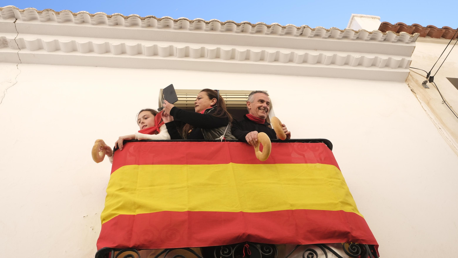 Los vecinos de Lubrín se echan a las calles por San Sebastián