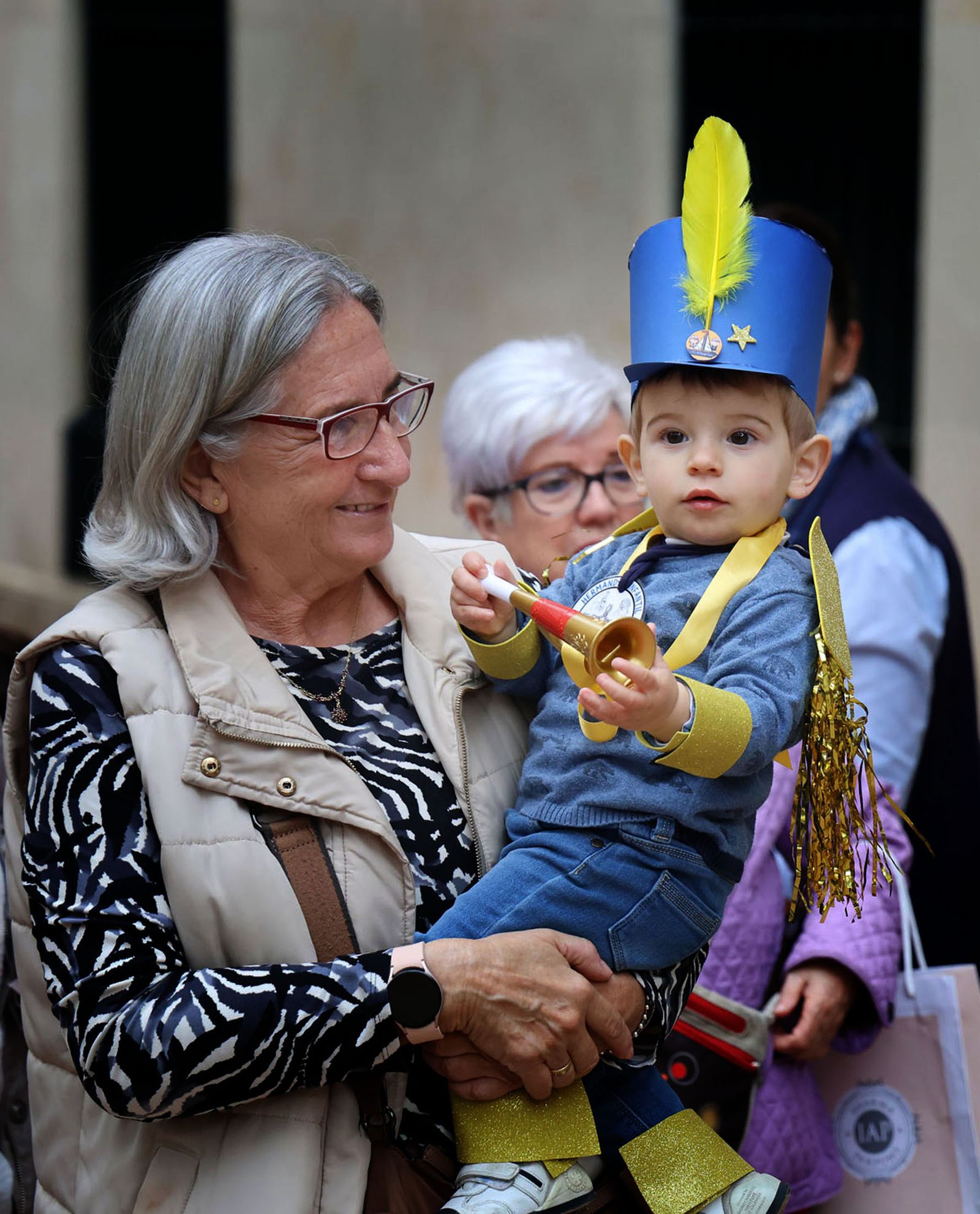 Imágenes de la procesión de la 'Escuela Infantil Mi Pequeño Puerto'