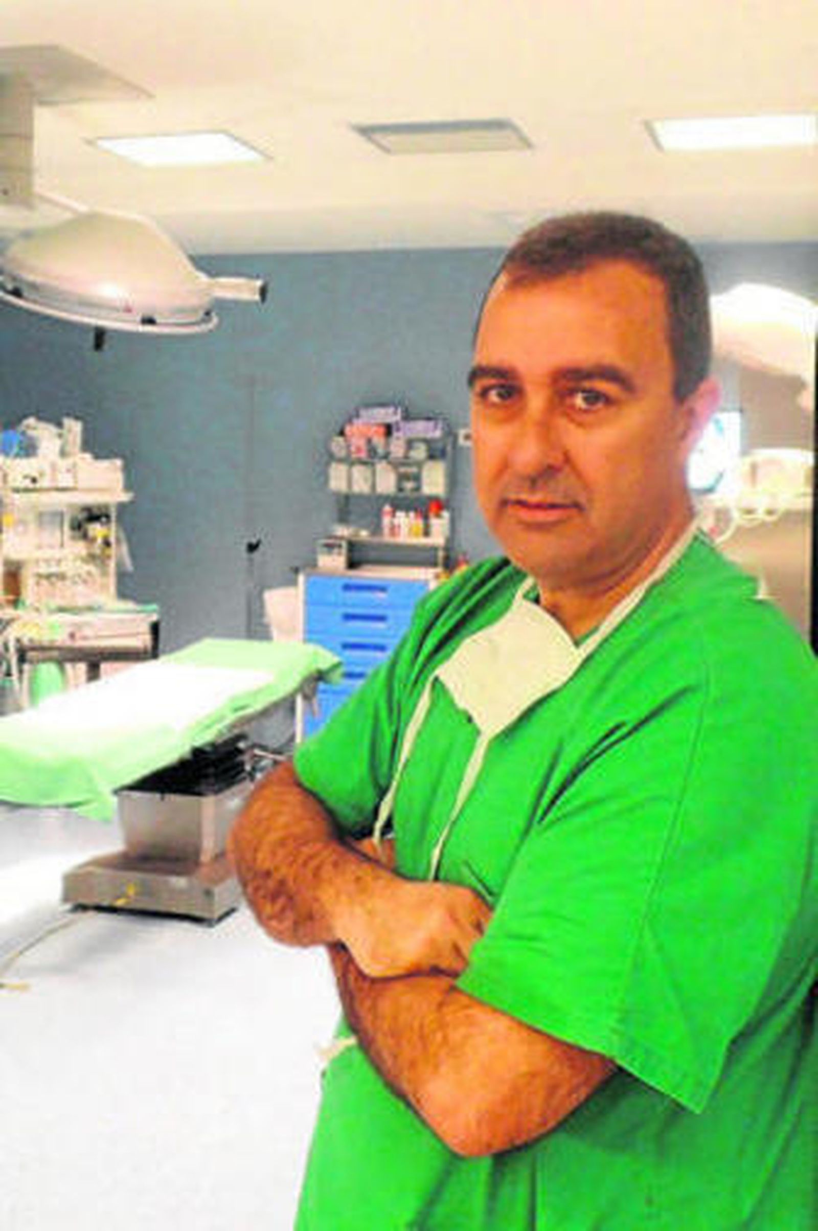 El doctor Miguel Ángel Toledo.