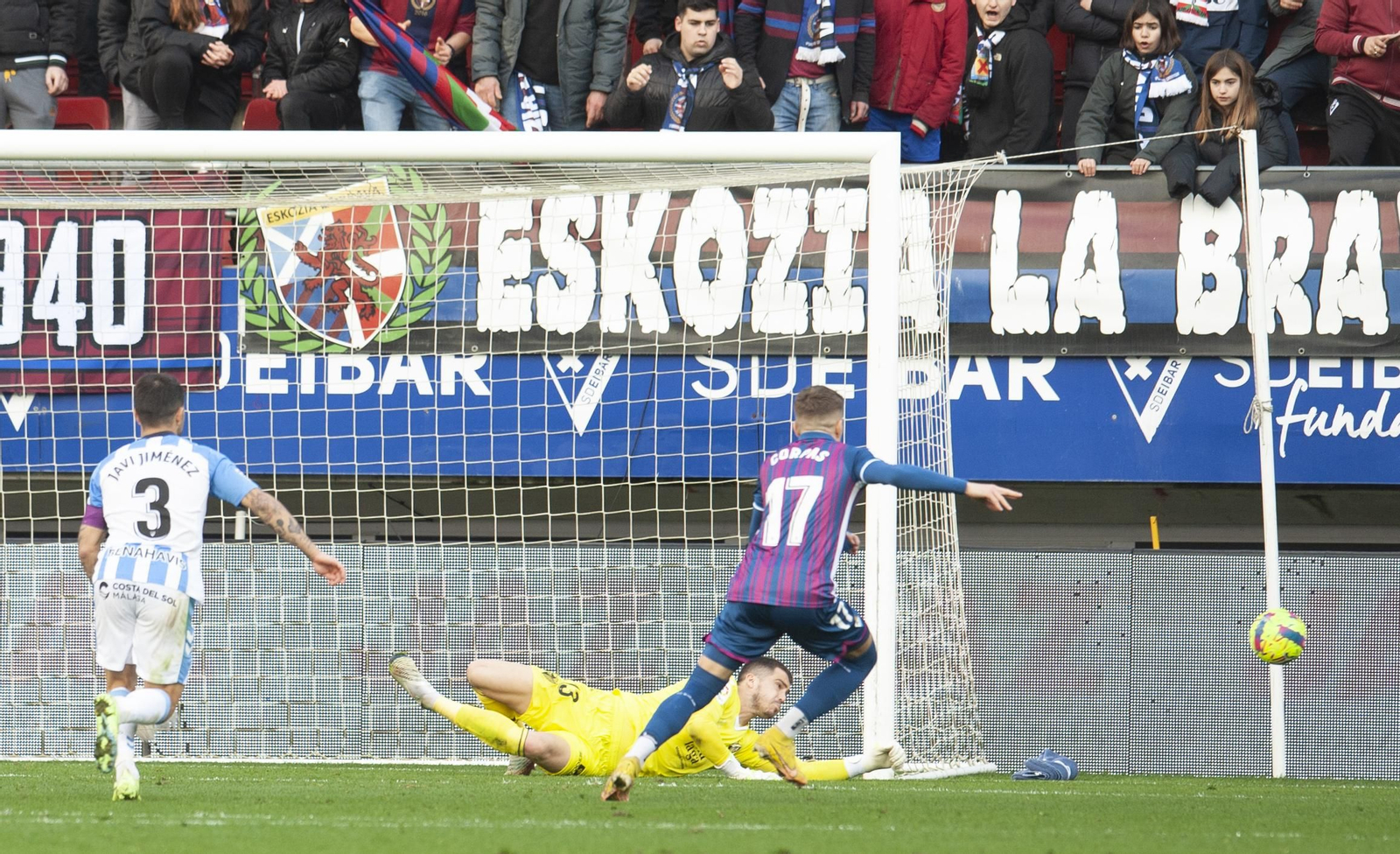 Las fotos del Eibar - Málaga CF