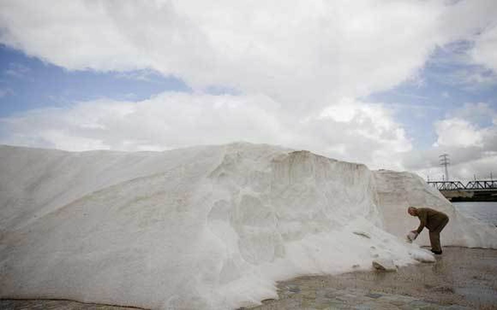 Las salinas de San Vicente, en San Fernando. /Lourdes de Vicente