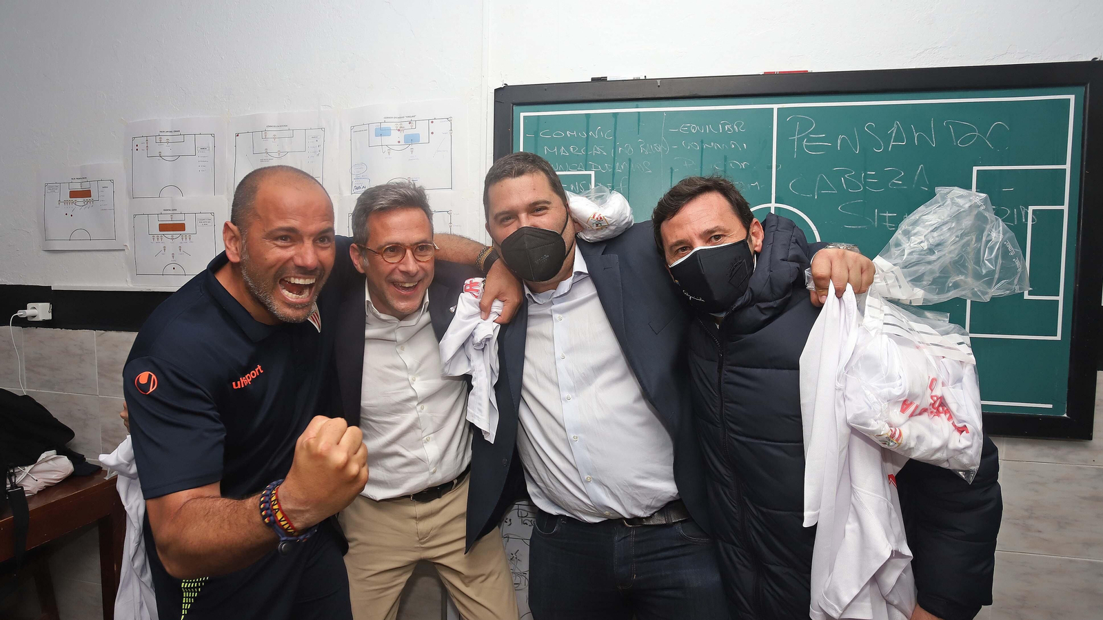 Fotos de la celebración del Algeciras CF