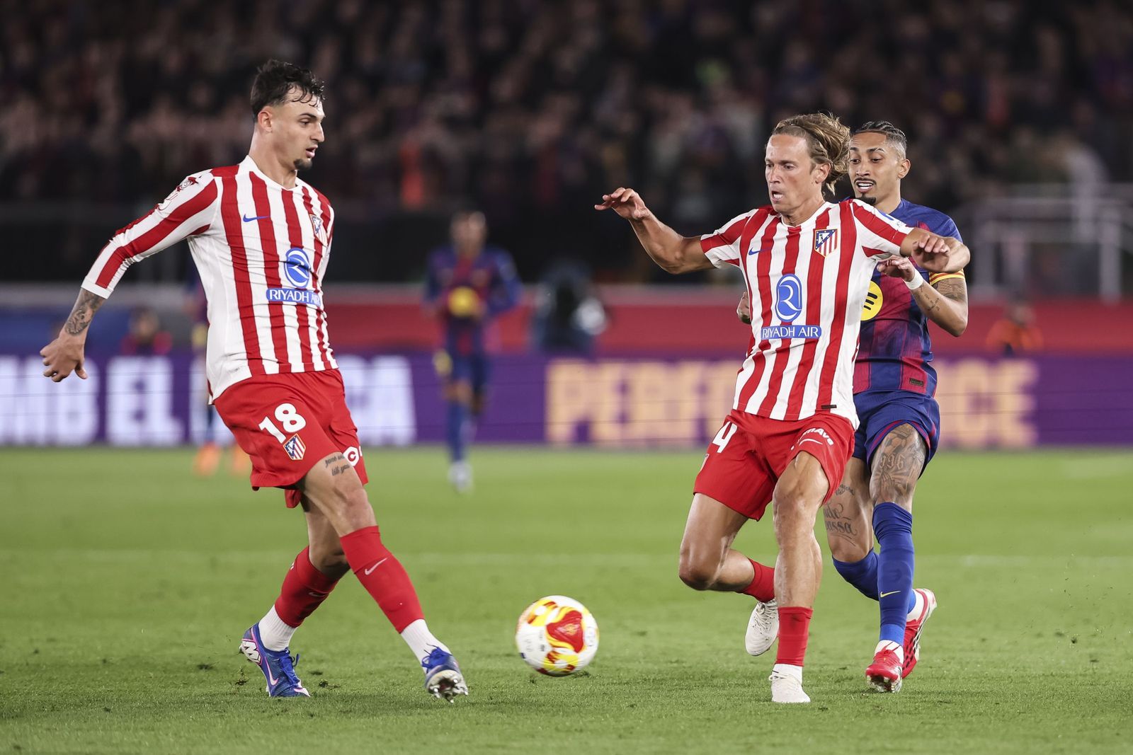 Las fotos del Barcelona-Atlético de Madrid