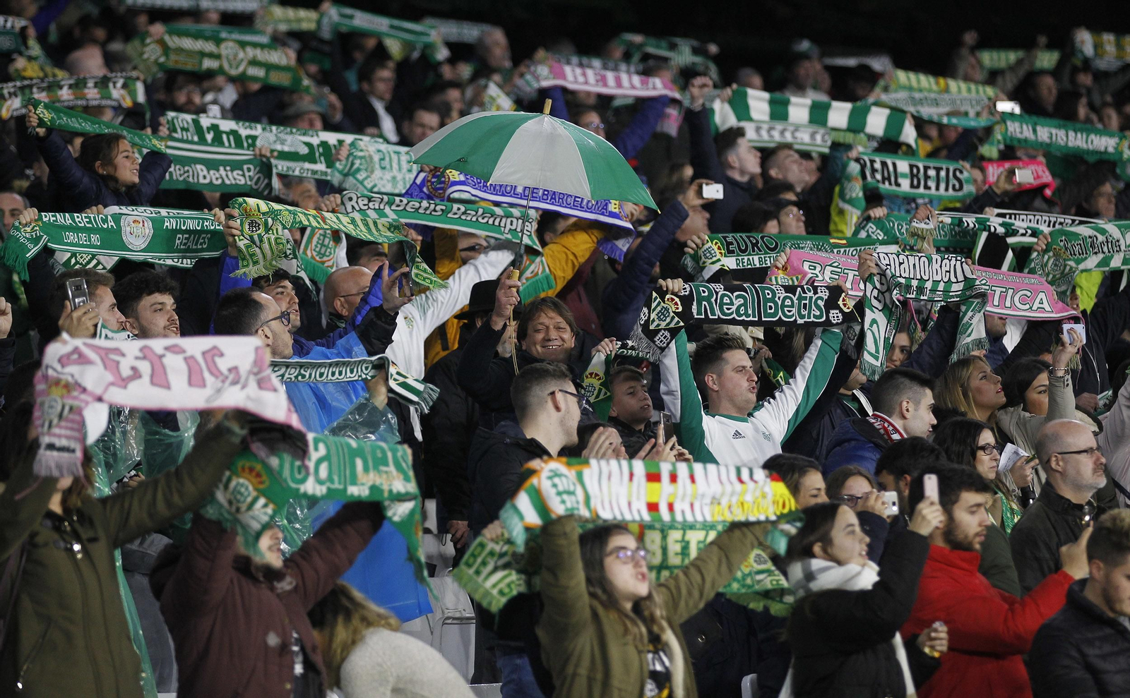 El Betis-Espanyol de la Copa del Rey, en imágenes