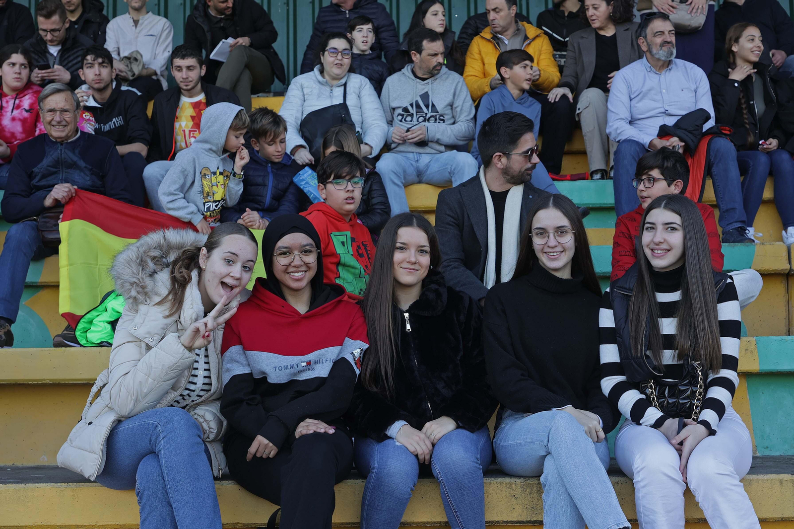 Búscate durante el segundo partido España - Italia sub-17 en Los Barrios