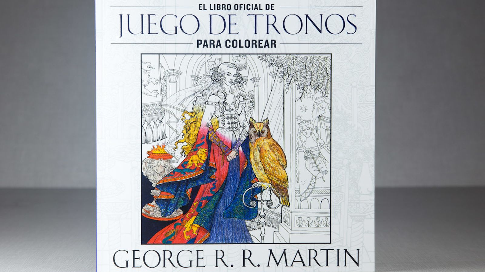 Libro de 'Juego de Tronos' para colorear. 9'90 euros.