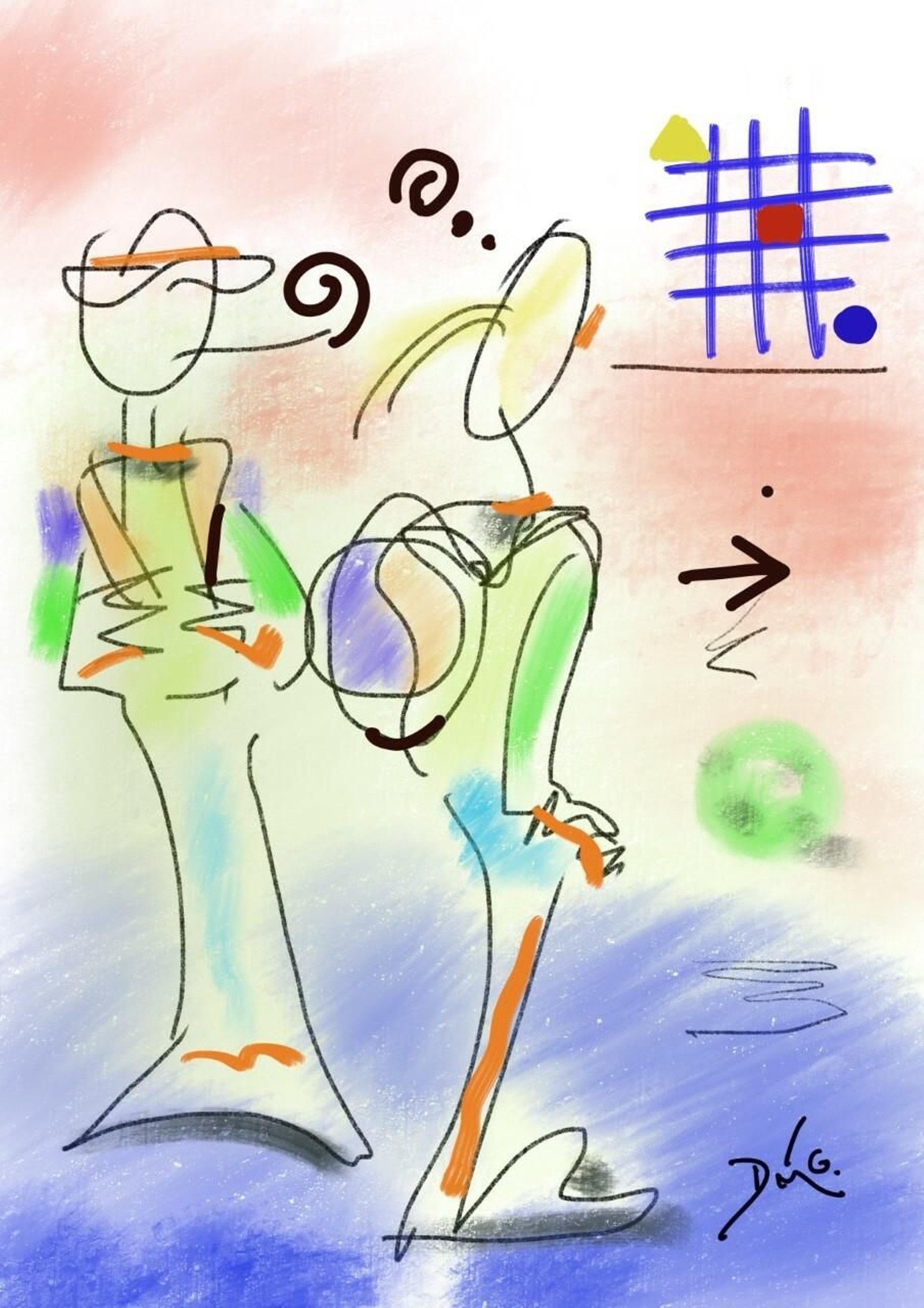 Ilustración de DÚO Eq. Creativo.