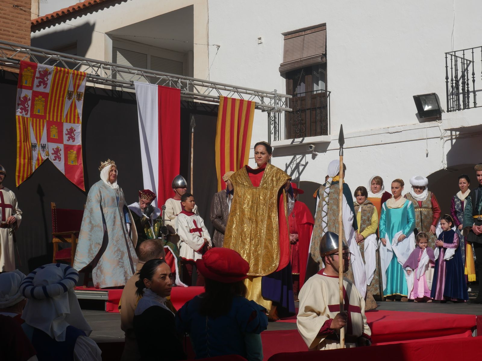 Imágenes de la "visita de los Reyes Católicos" a Fiñana
