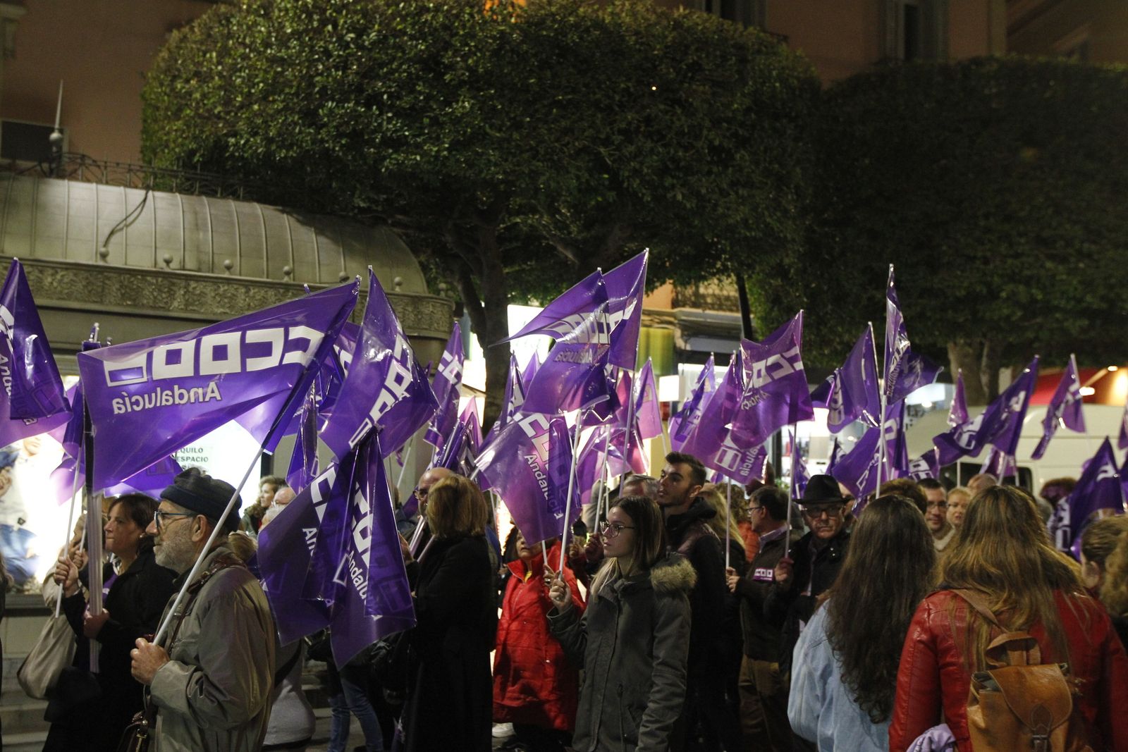 Manifestación Día Mundial contra la Violencia de Género. Almería