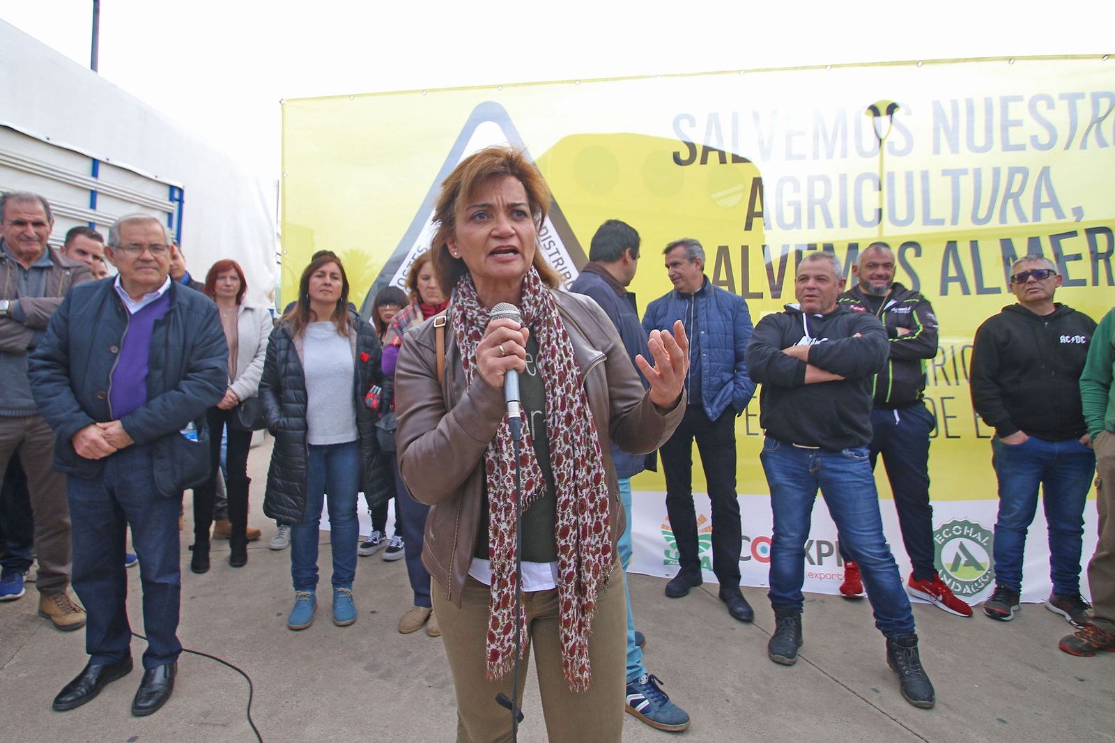 Fotogalería de la manifestación de agricultores