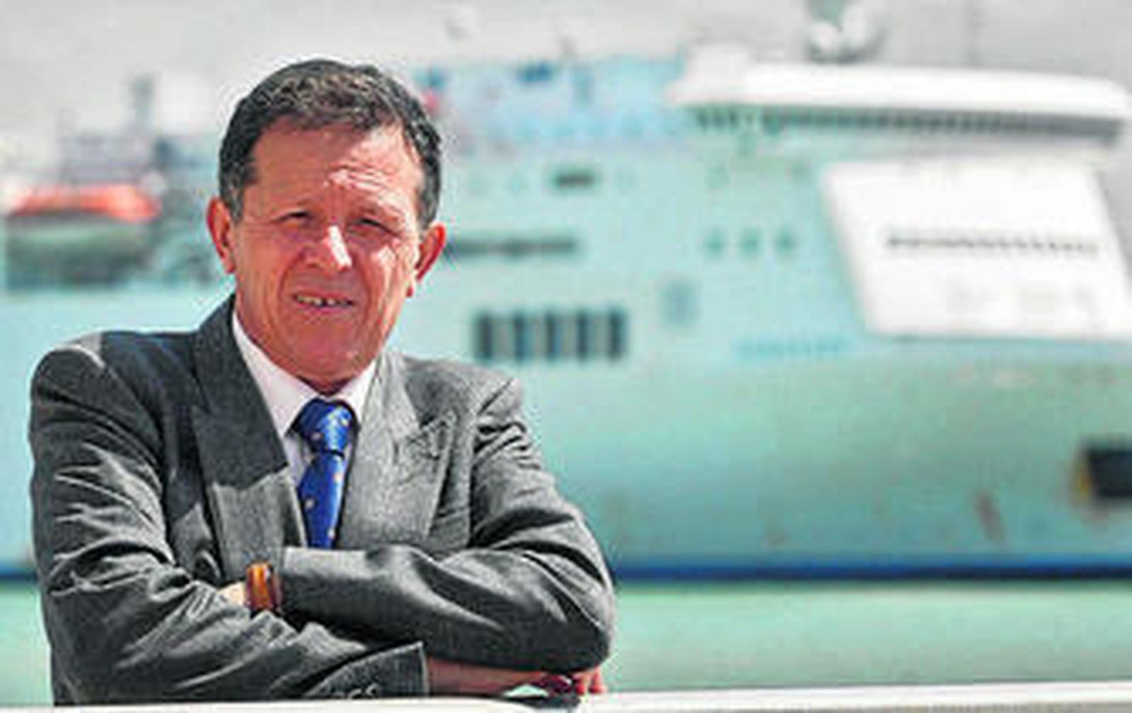 El presidente de la Autoridad Portuaria de Cádiz, José Luis Blanco.