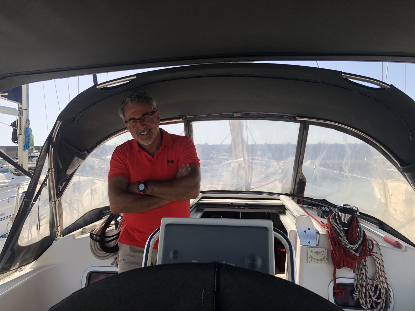 El presidente de la Asociación de Armadores de Embarcaciones de Benalmádena, Manuel Romero, en una imagen reciente.