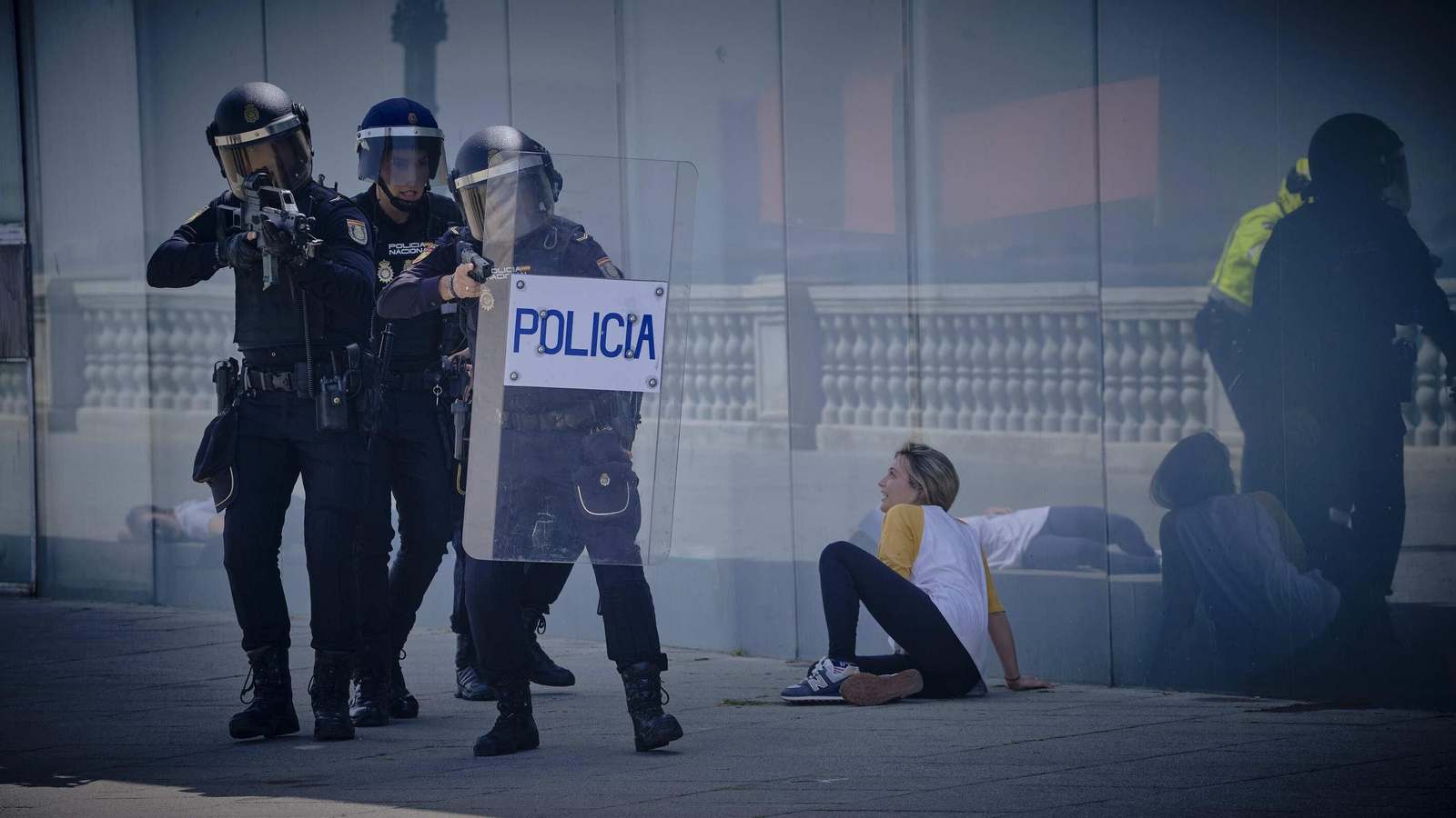 Simulacro de incidente intencionado en Cádiz