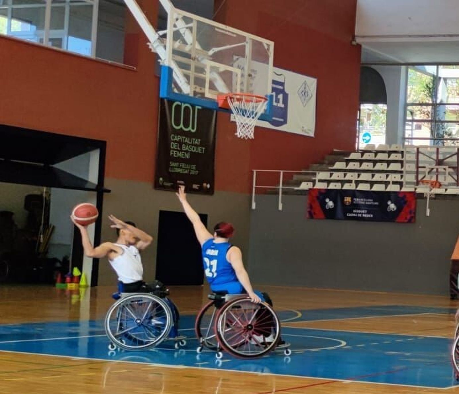Imagen del BSR Vistazul durante un partido.